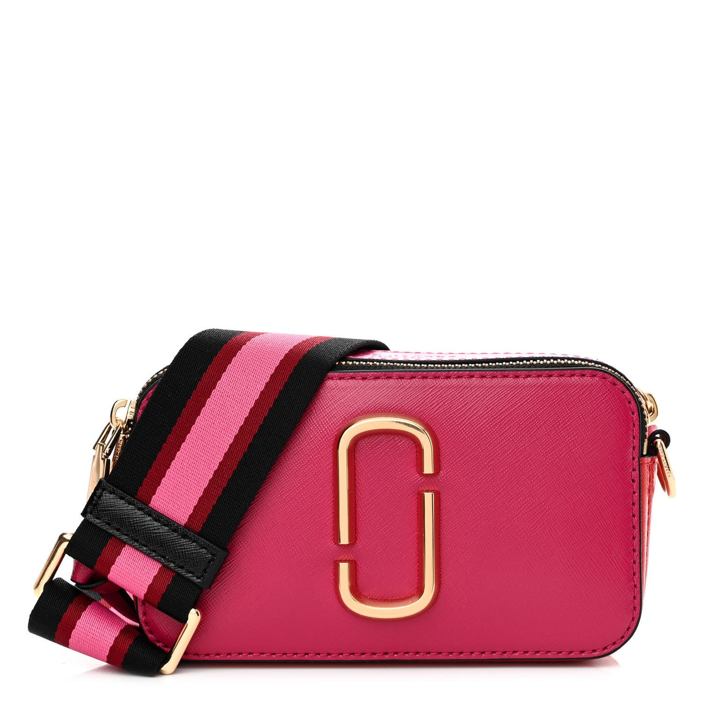 Saffiano Small Snapshot Camera Bag Hibiscus Multicolor