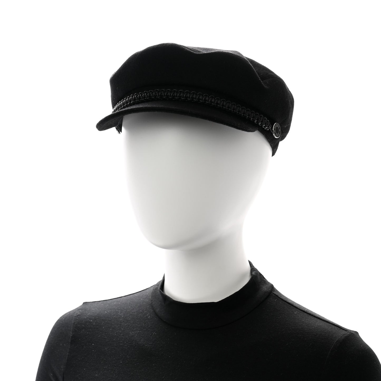 Cashmere Womens Deauville Cap 58 Black