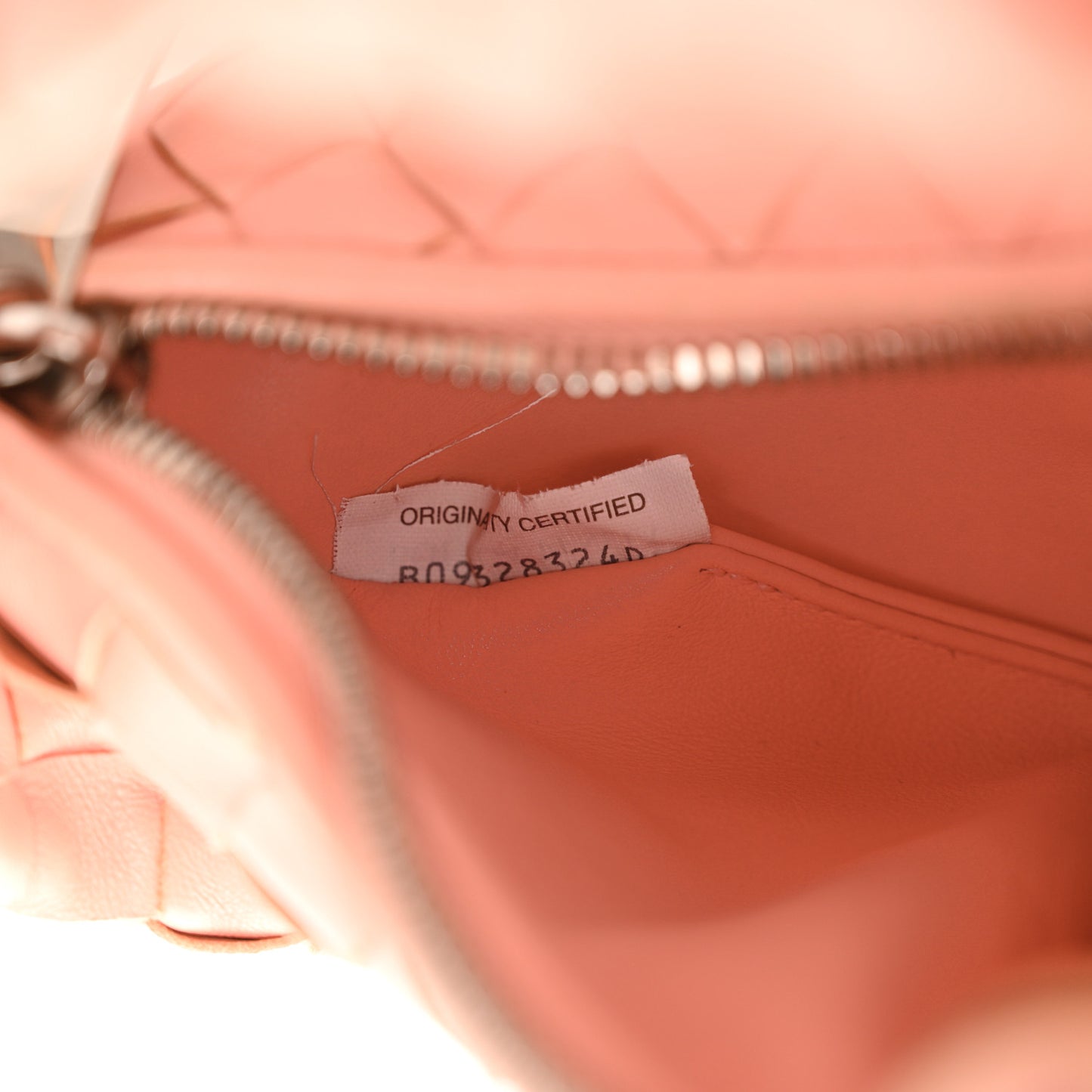 Nappa Intrecciato Mini Jodie Peachy