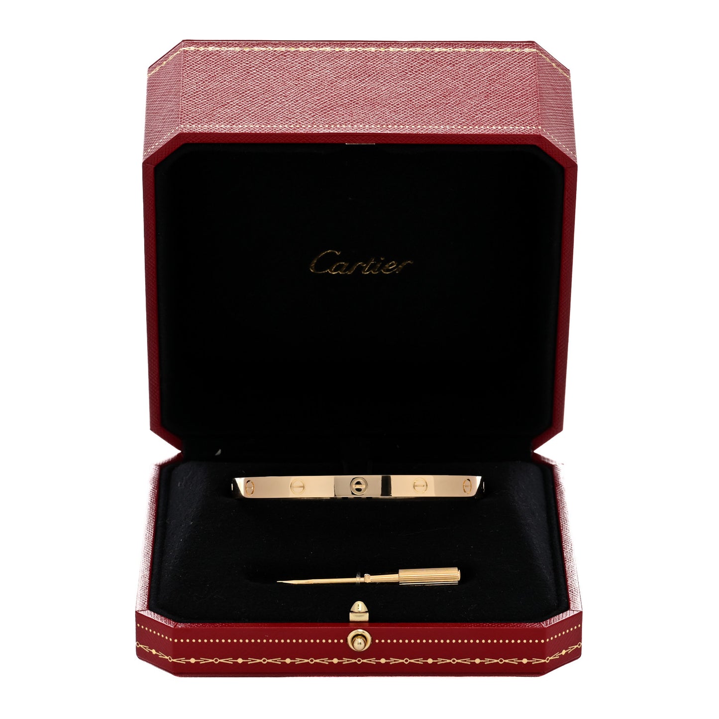18K Yellow Gold LOVE Bracelet 20