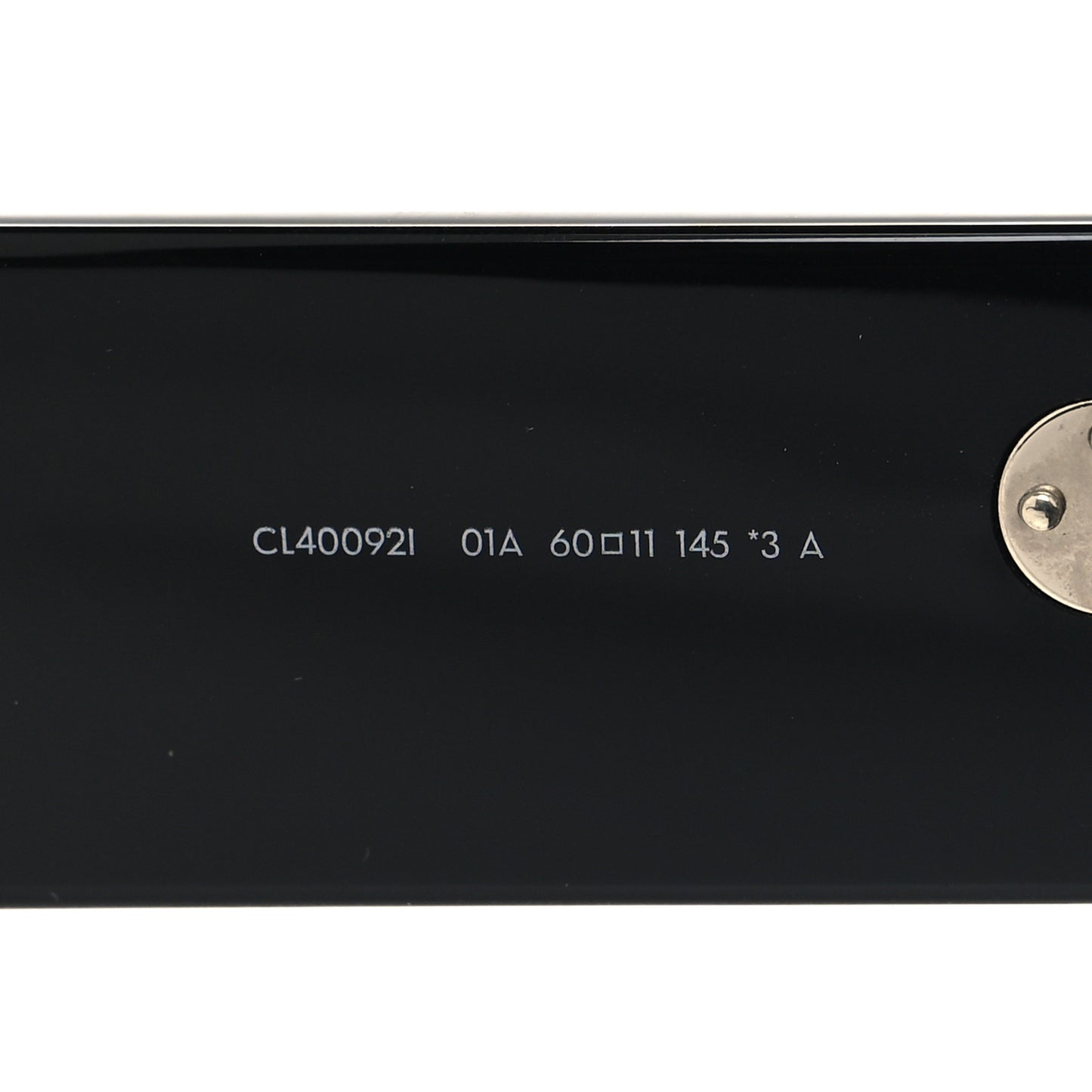 Acetate Flat Top Rectangular Sunglasses CL400921 Black
