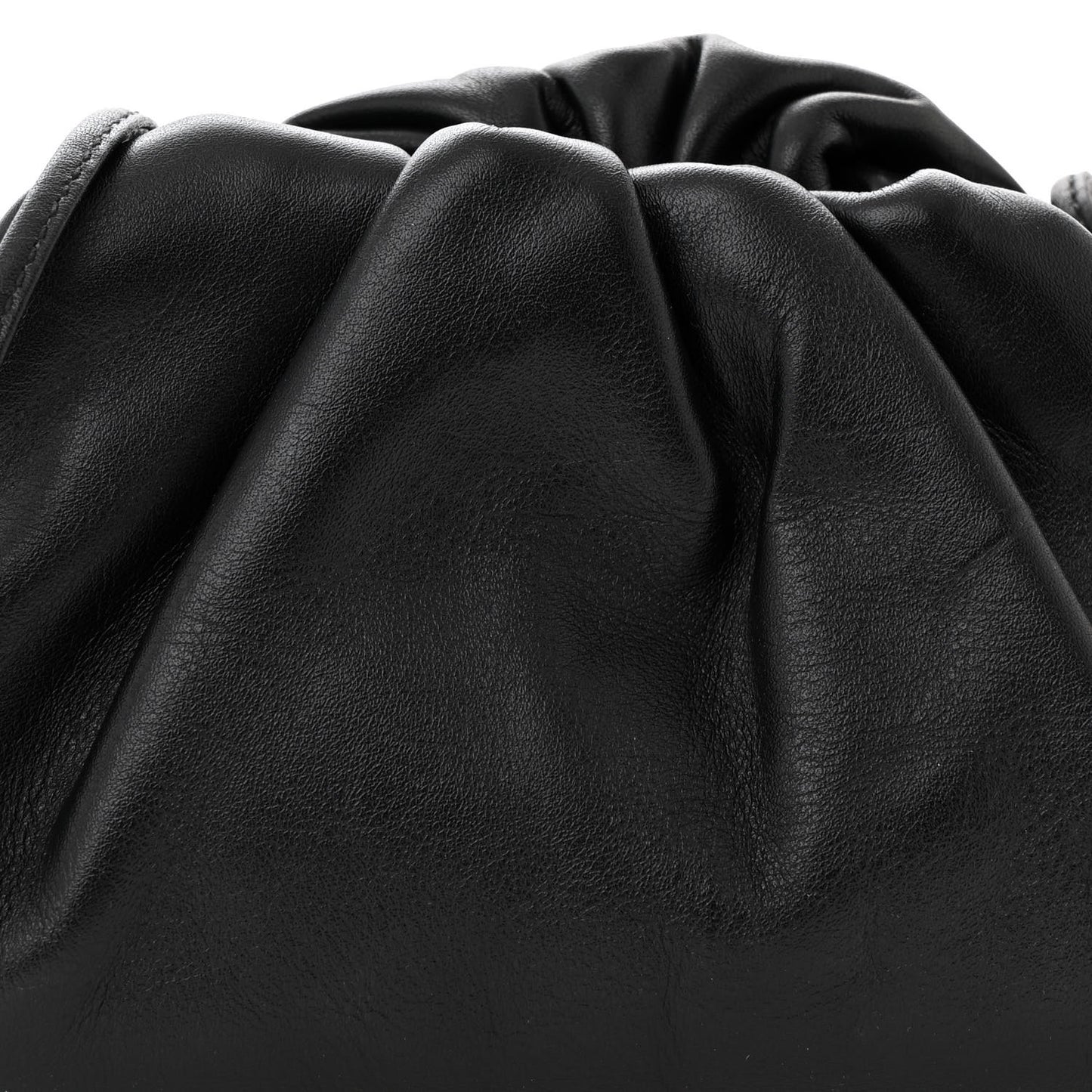 Butter Calfskin The Mini Pouch Black