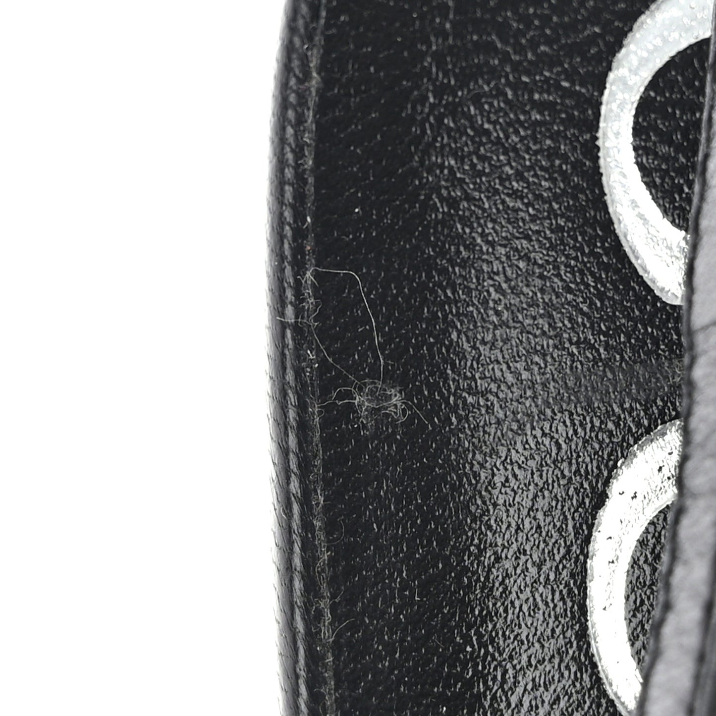 Moire Fabric Malaga Kid Crystal GG Monogram Square G 75mm Slingback Pumps 36 Black