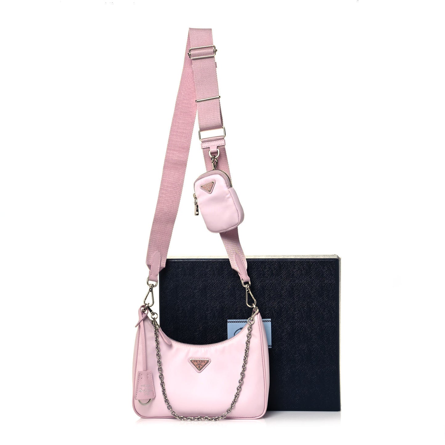 Nylon Re-Edition 2005 Shoulder Bag Alabastro