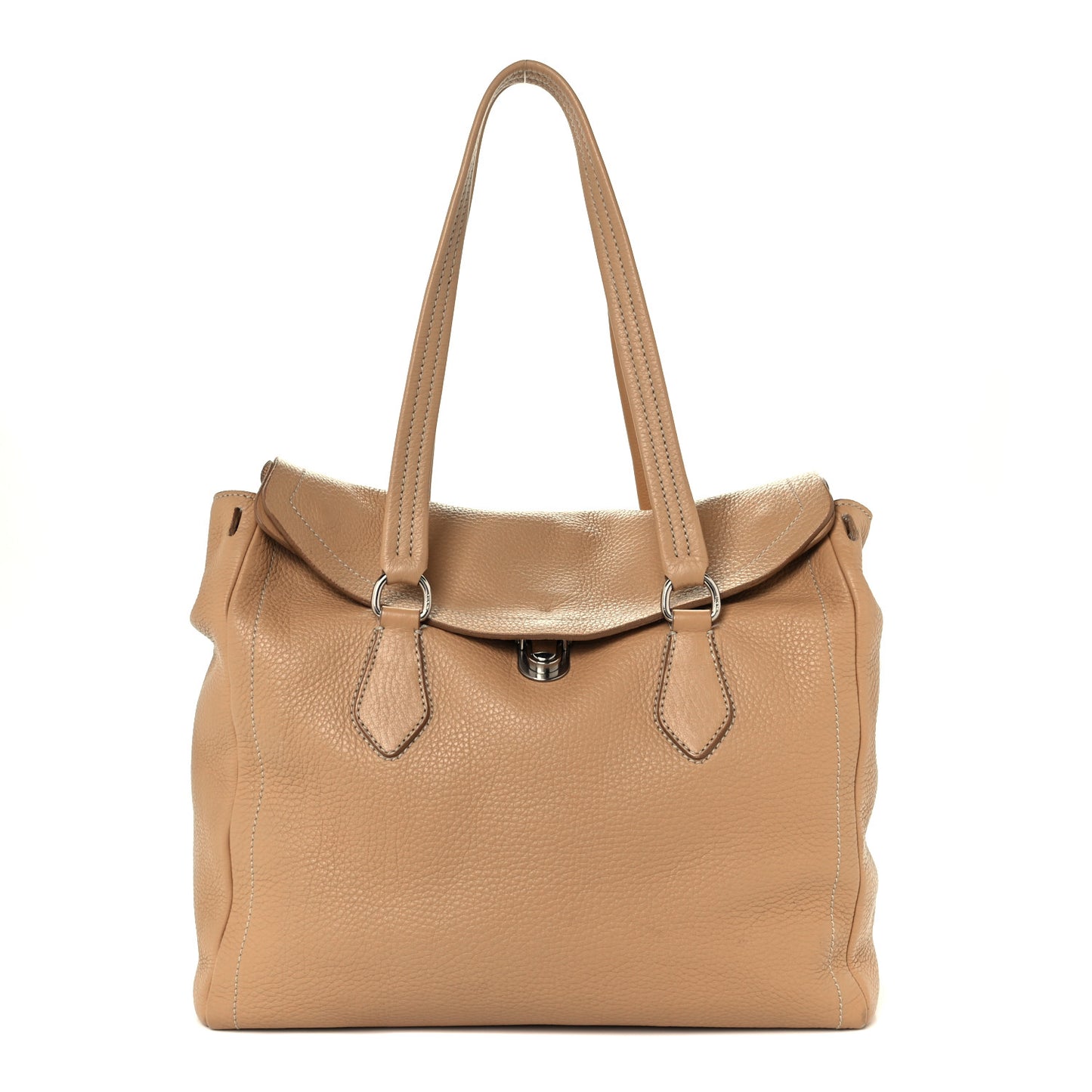 Vitello Daino Tote Beige