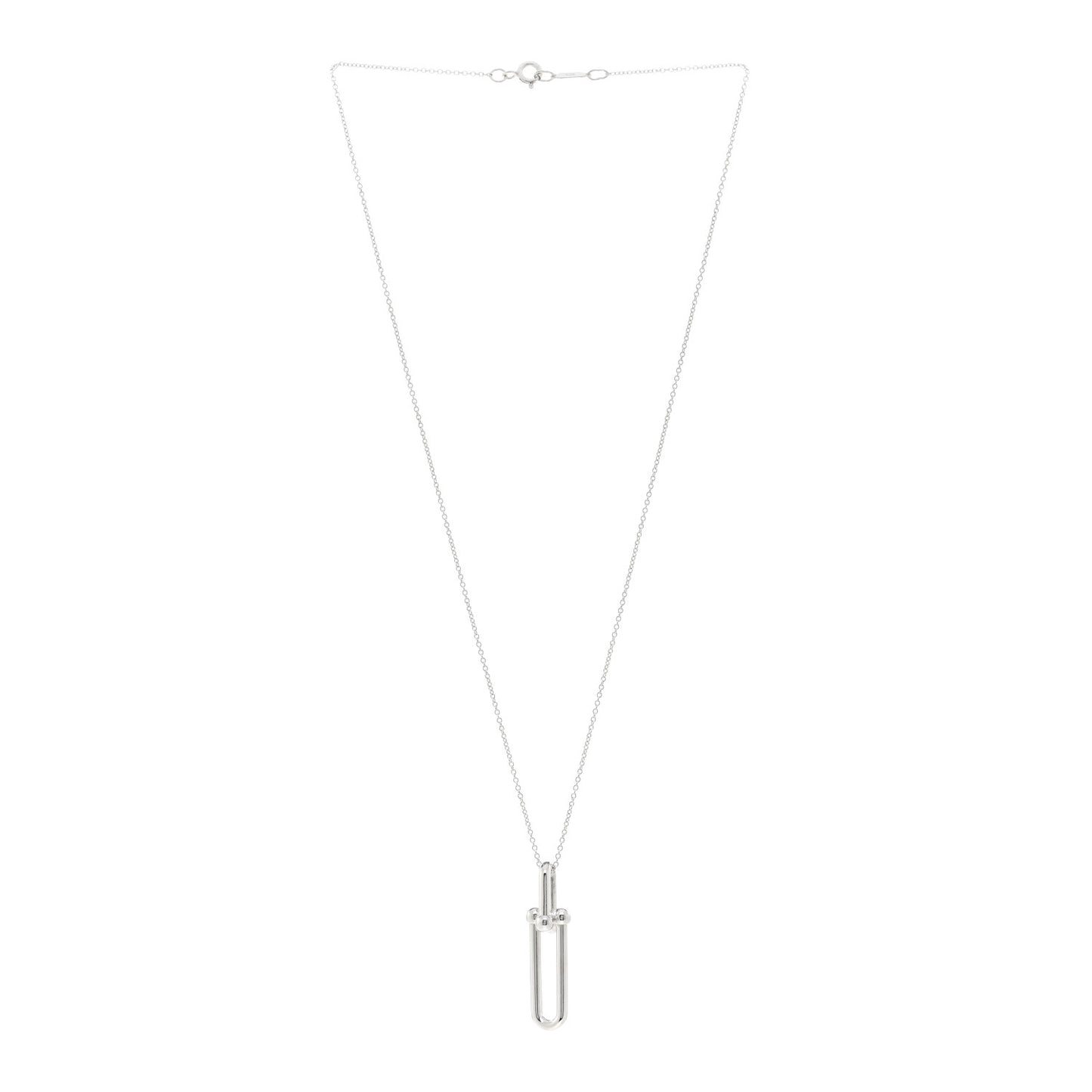 Sterling Silver HardWear Link Pendant Necklace