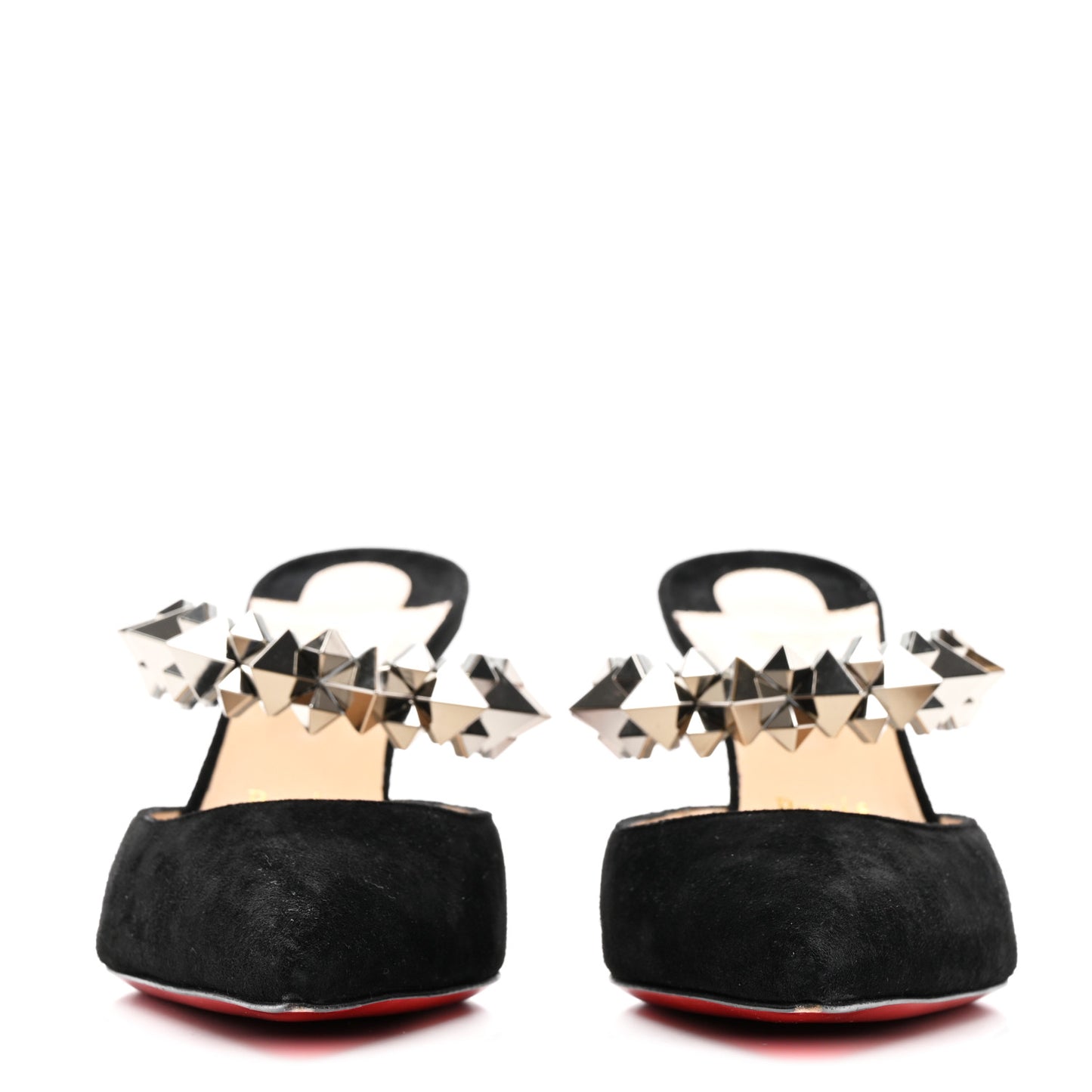 Veau Velours Specchio Planet Choc 80 Mule 39 Black