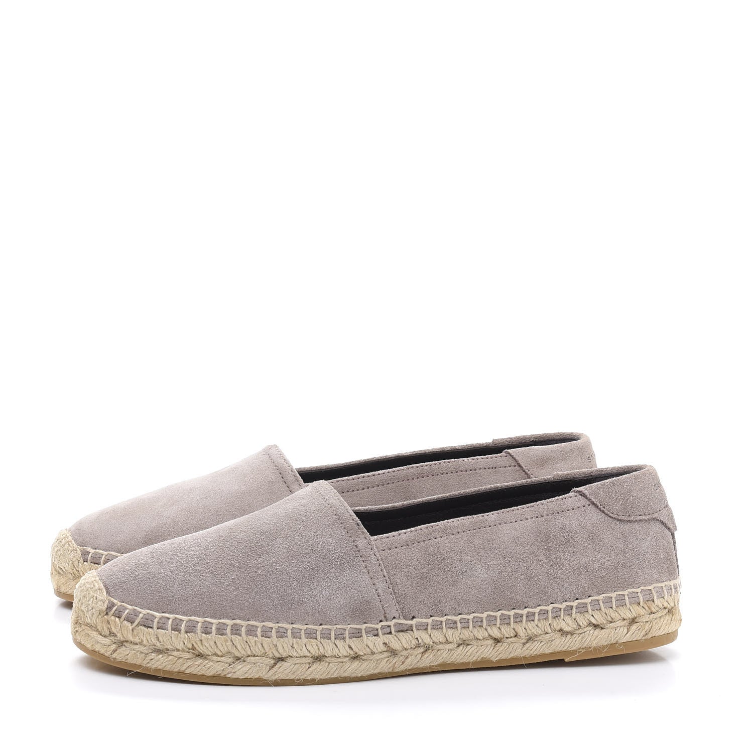 Saint Laurent Suede Espadrilles 38.5 Rose Antique 3 of 10