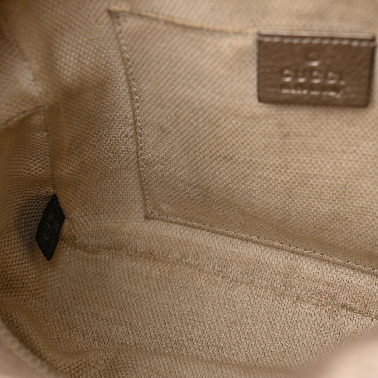 Metallic Pebbled Calfskin Small Soho Disco Bag Golden Beige