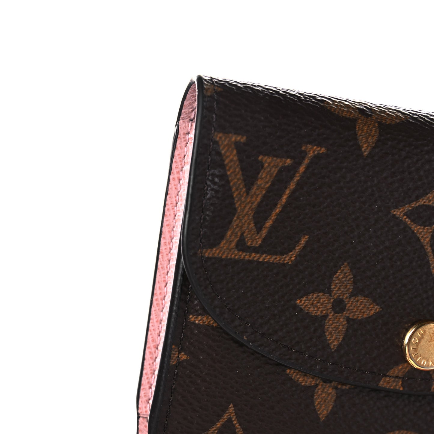 Monogram Rosalie Coin Purse Rose Ballerine