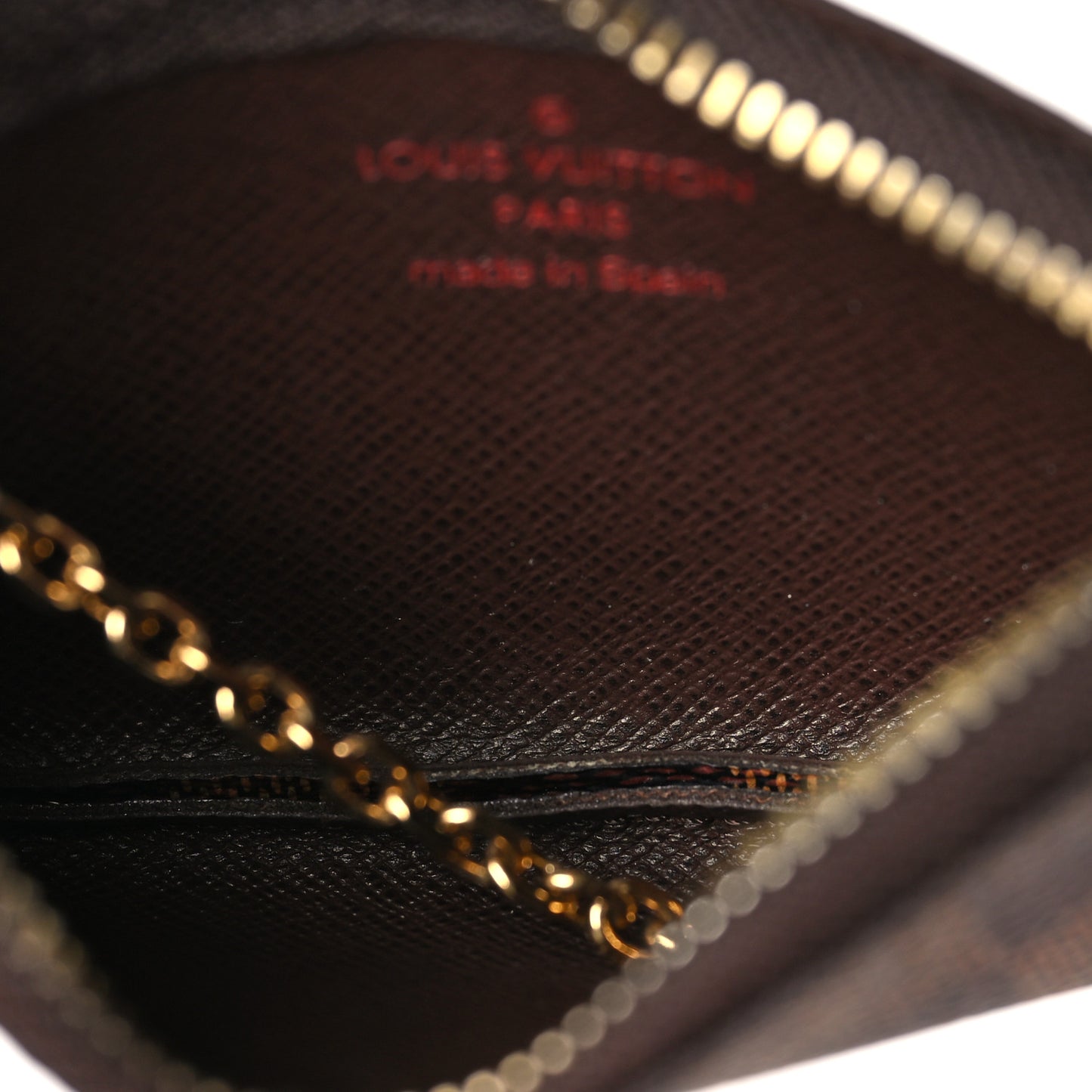 Damier Ebene Key Pouch