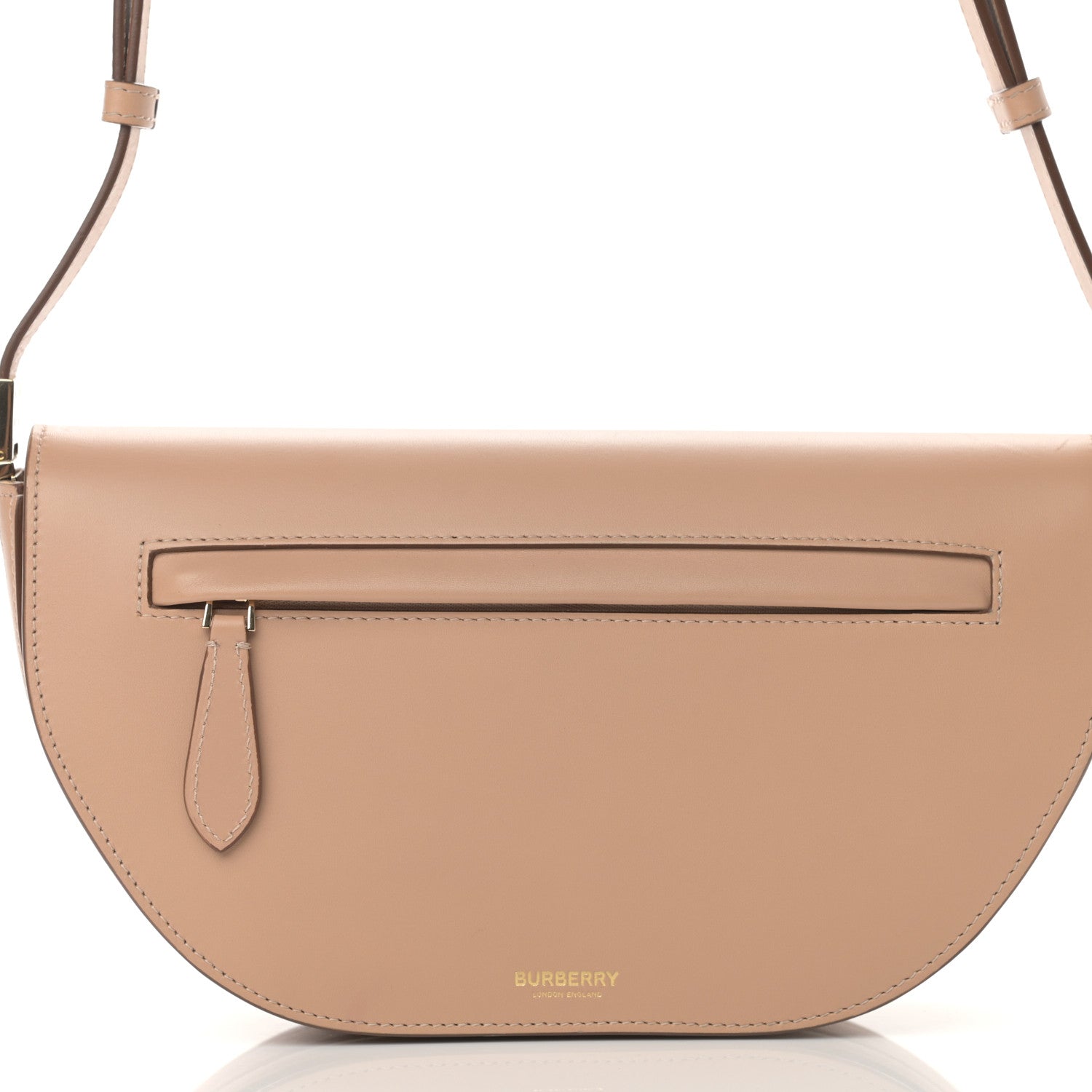 Burberry Calfskin Small Olympia Shoulder Bag Light Biscuit 8 of 13