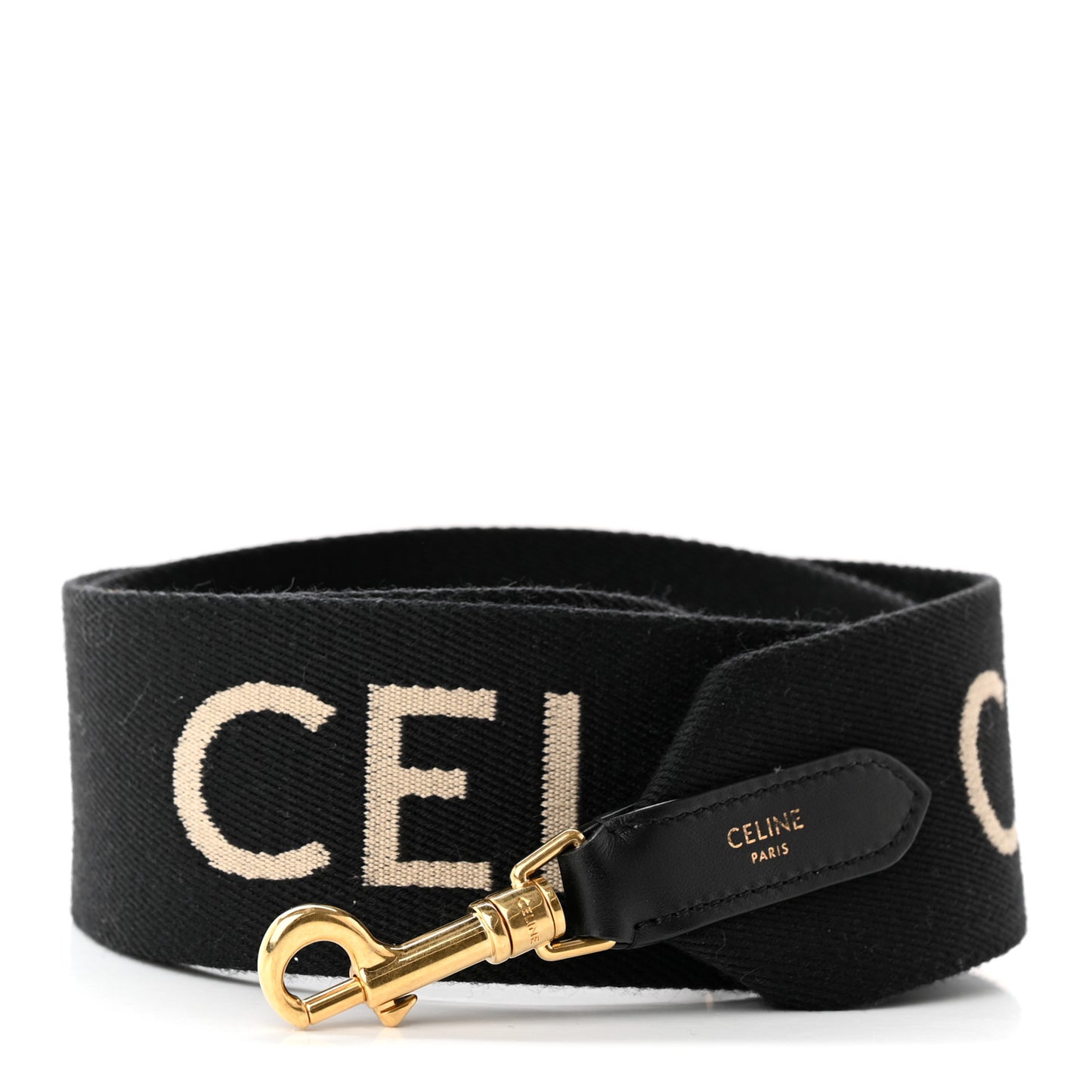 Canvas Shoulder Strap Black