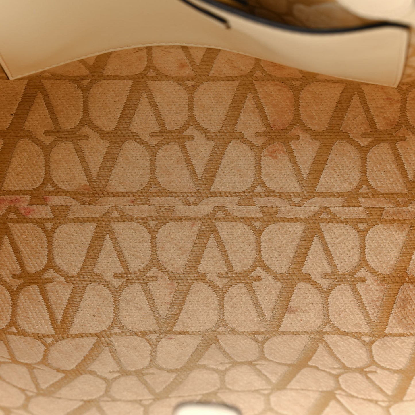Toile Iconographe Calfskin Medium Vlogo Tote