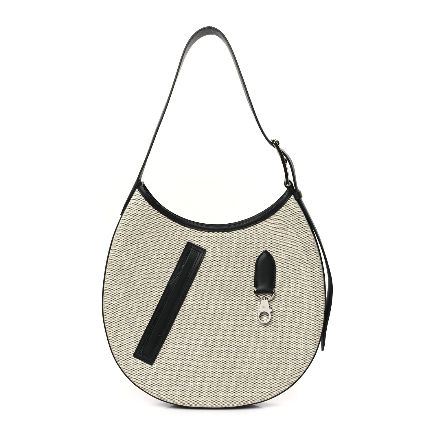 Hermes Canvas Swift Arcon Ecru Black 1 of 11