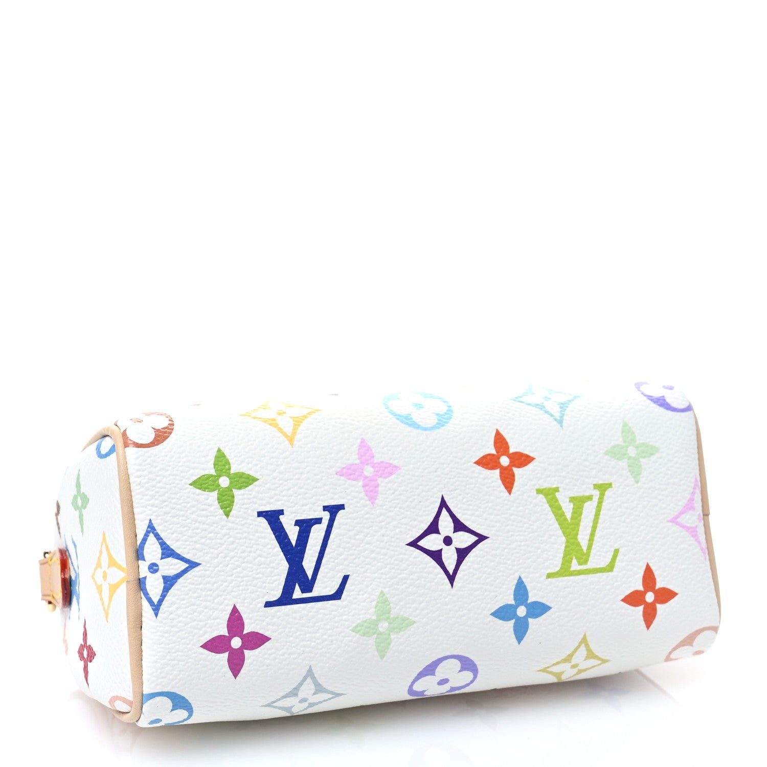 Louis Vuitton LV X TM Monogram Multicolor Nano Speedy White 4 of 9