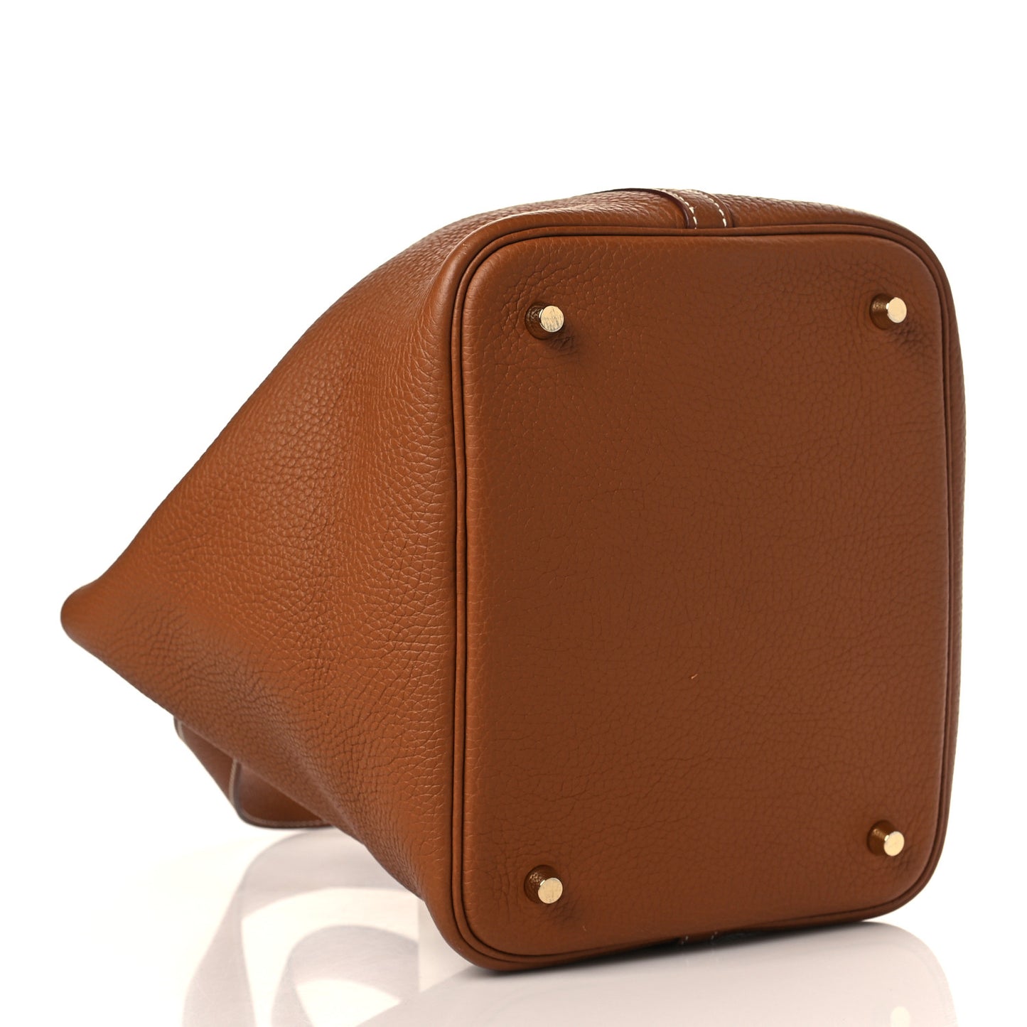 Taurillon Clemence Picotin Lock 22 MM Gold