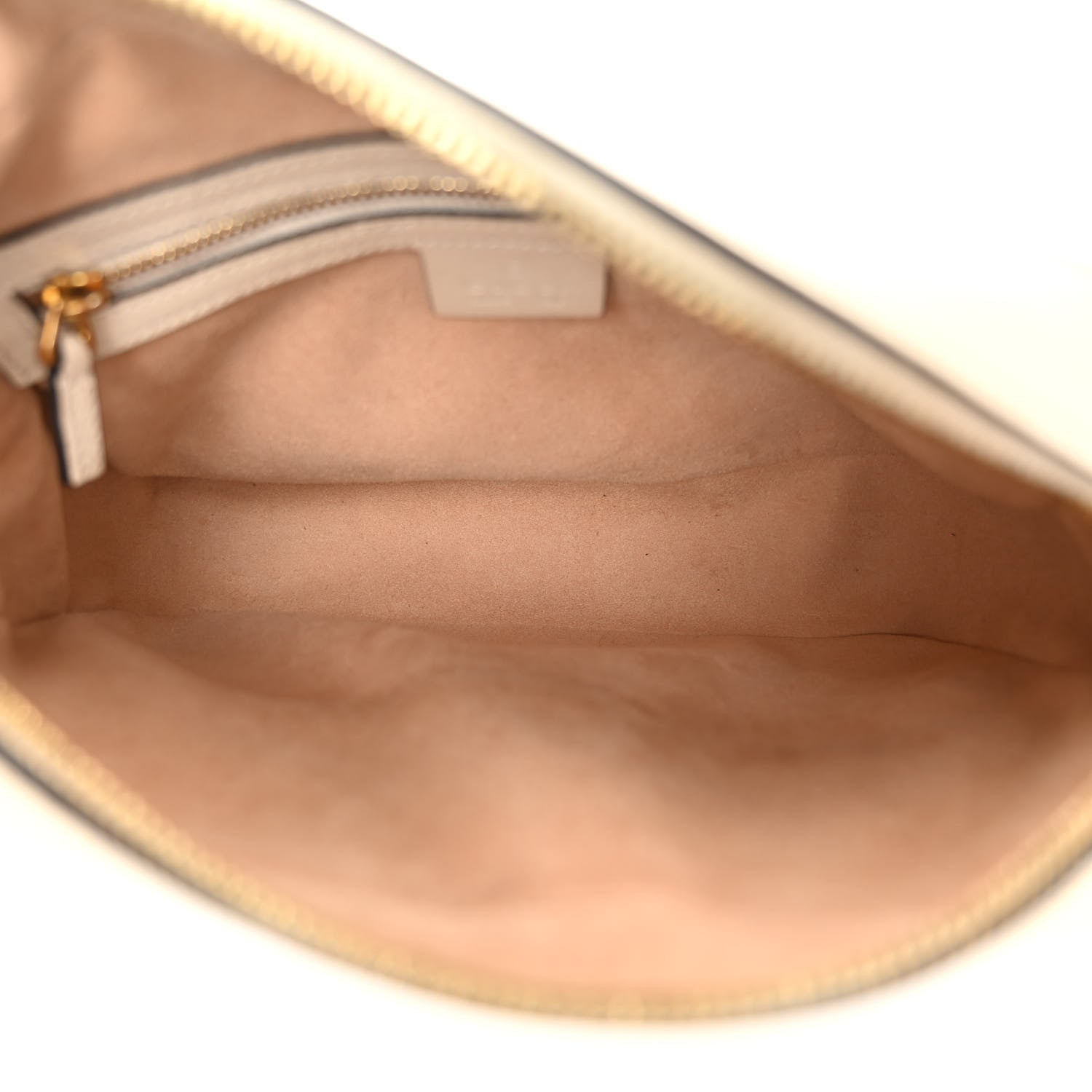 Gucci GG Supreme Monogram Small Horsebit 1955 Shoulder Bag Beige Mystic White 5 of 12