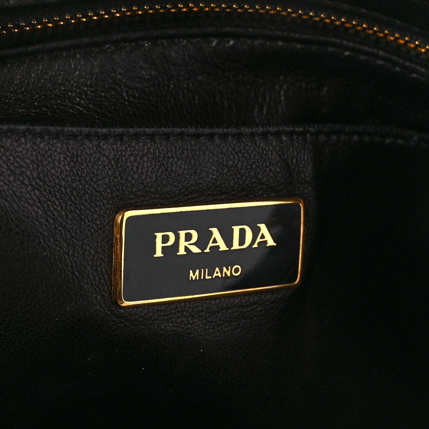 Prada Nappa Pop Girl Zip Pouch Black 6 of 13