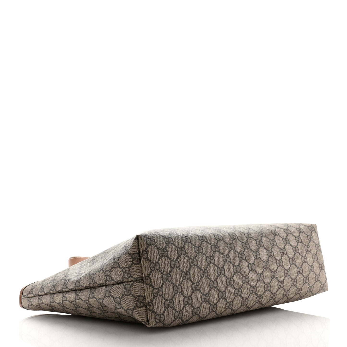 GG Plus Monogram Medium Signature Web Loop Tote Brown