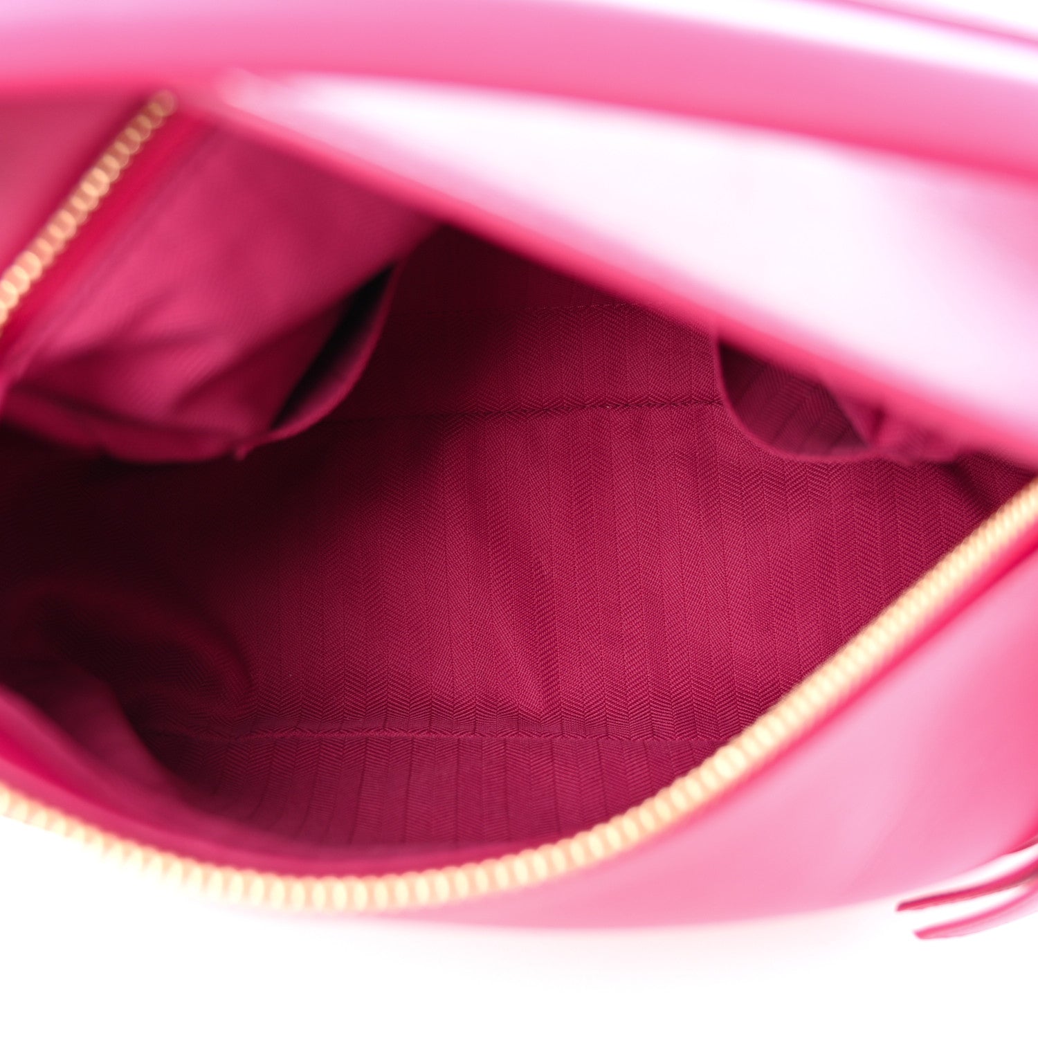 Loewe Satin Calfskin Monochrome Small Puzzle Edge Bag Ruby Red Glaze 5 of 9