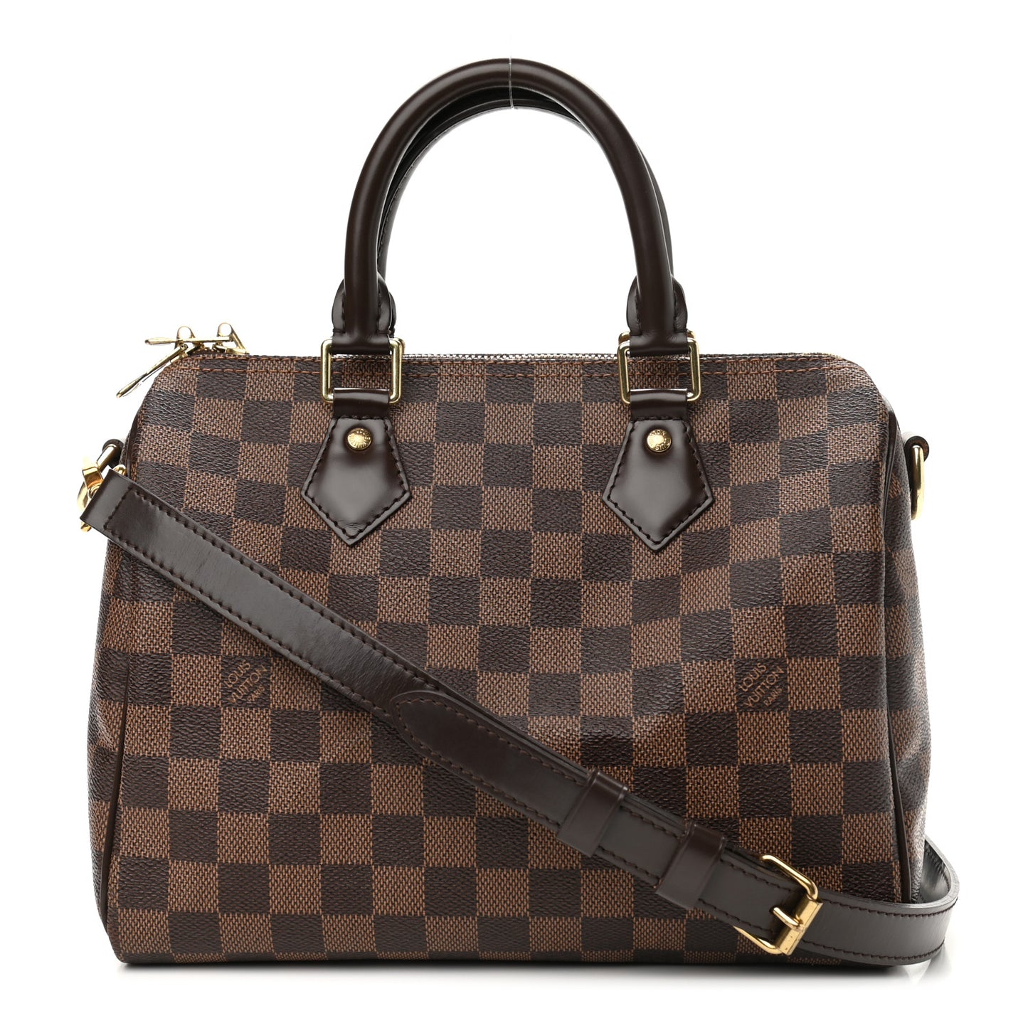 Damier Ebene Speedy Bandouliere 25