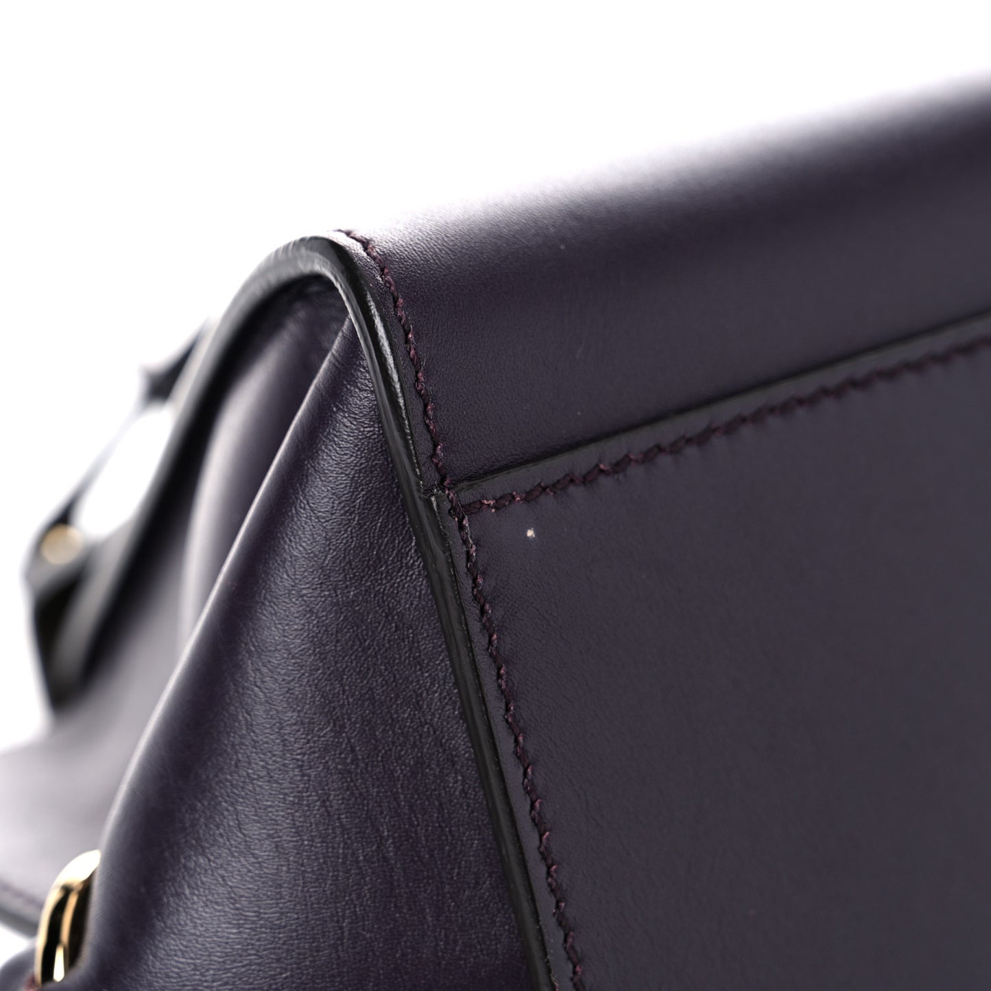 Calfskin Sofia Shoulder Bag Purple