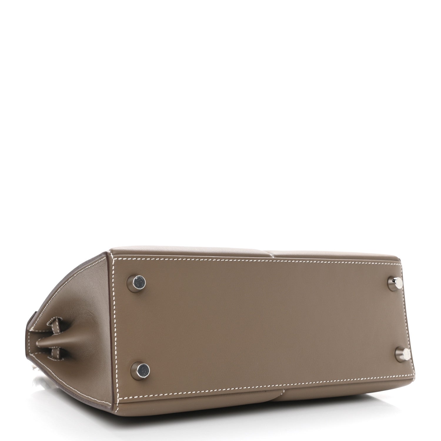 Hermes Swift Kelly Padded Sellier 25 Etoupe 4 of 10