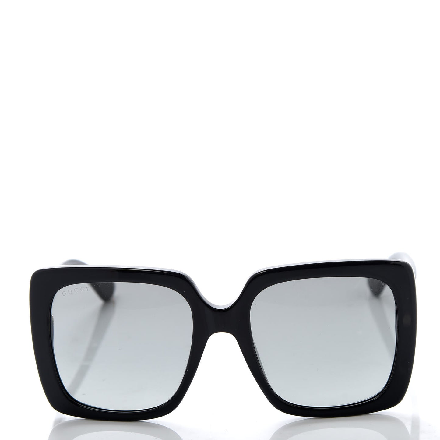 Crystal Square Frame GG Sunglasses GG0418S Black
