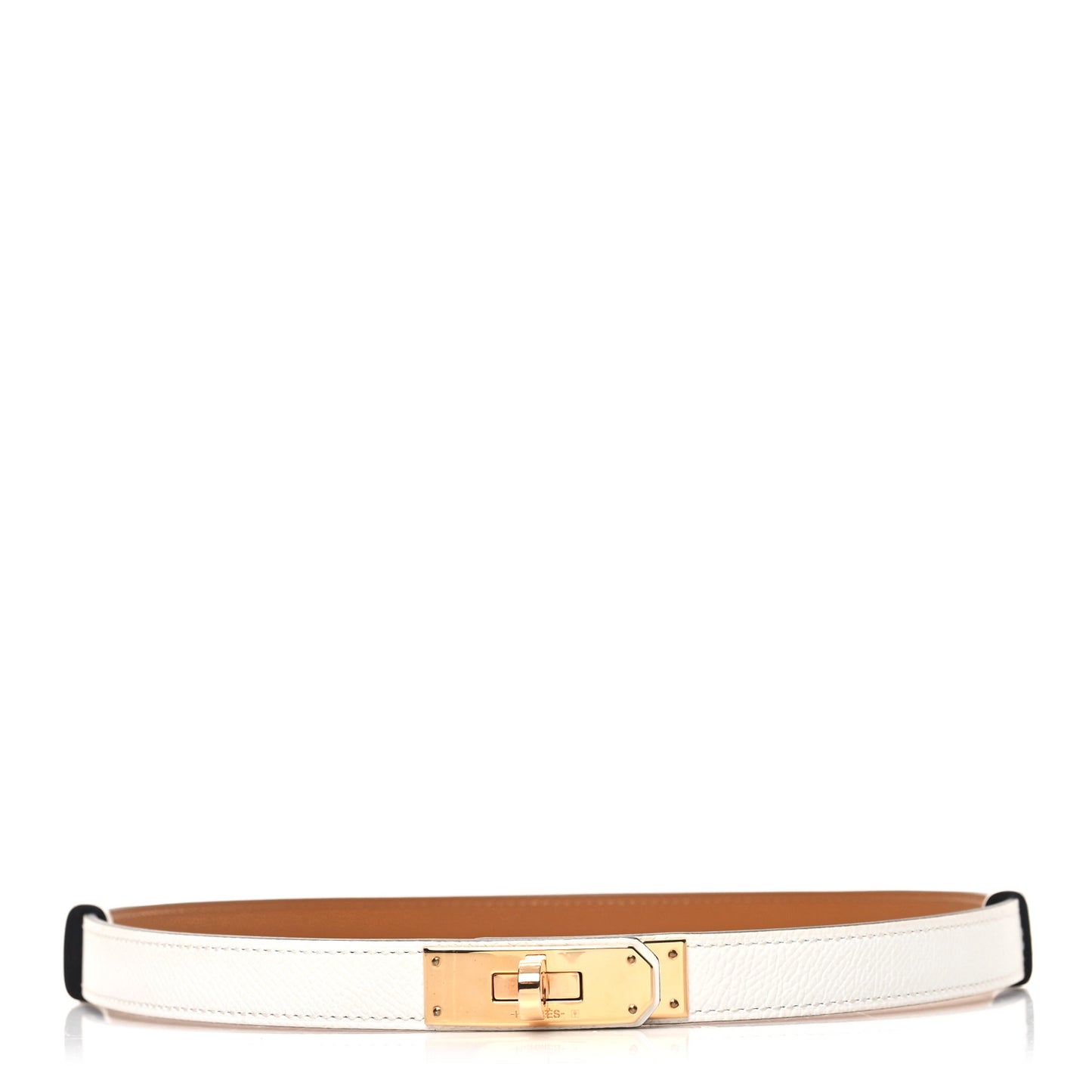 Epsom Kelly Belt White