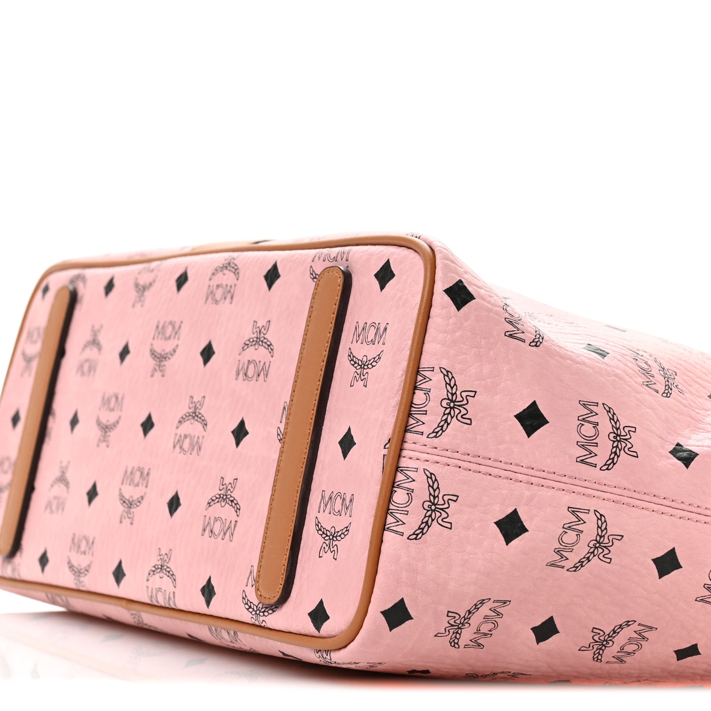 Visetos Medium Anya Zip Top Shopper Tote Soft Pink