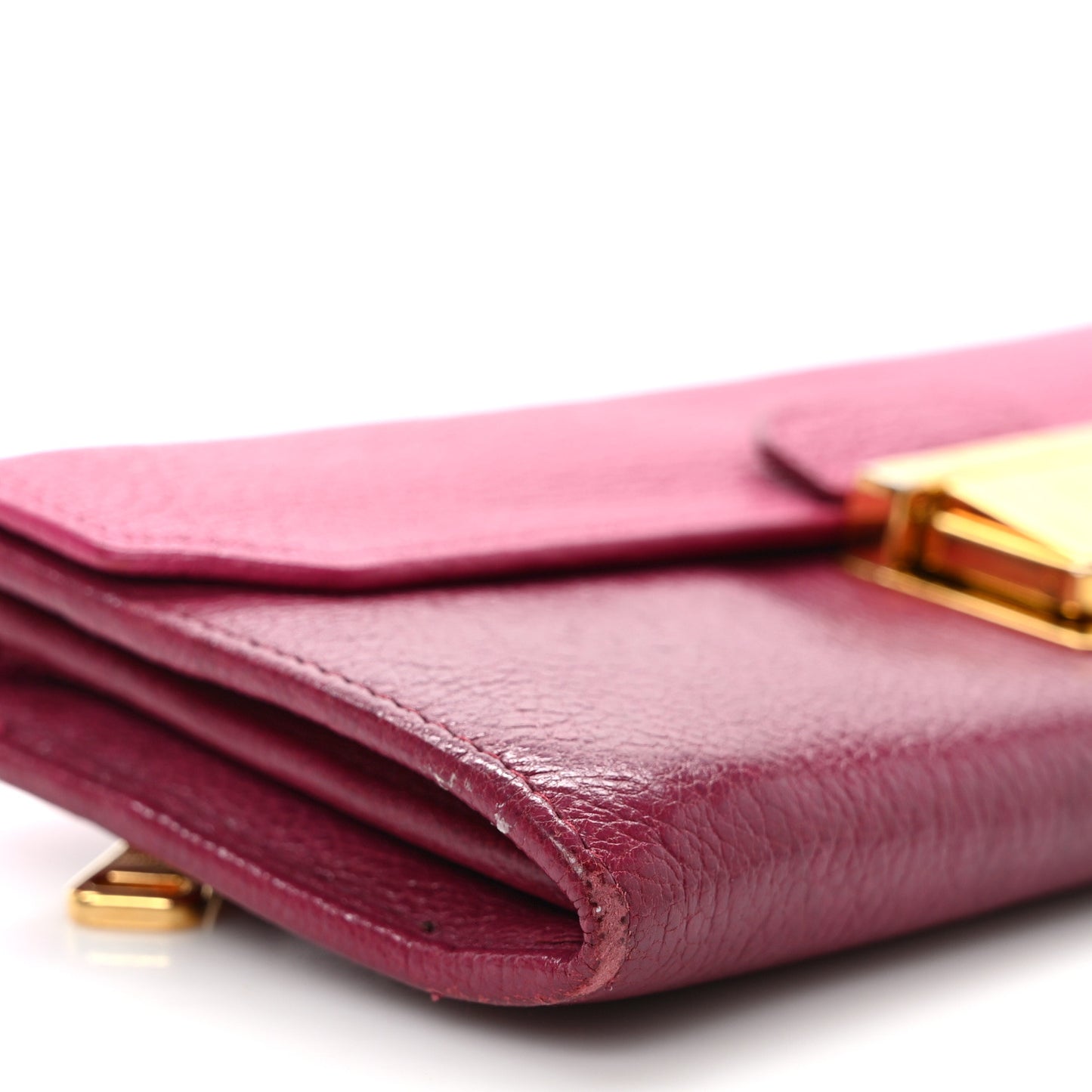 Goatskin Madras Wallet Peonia Ametista