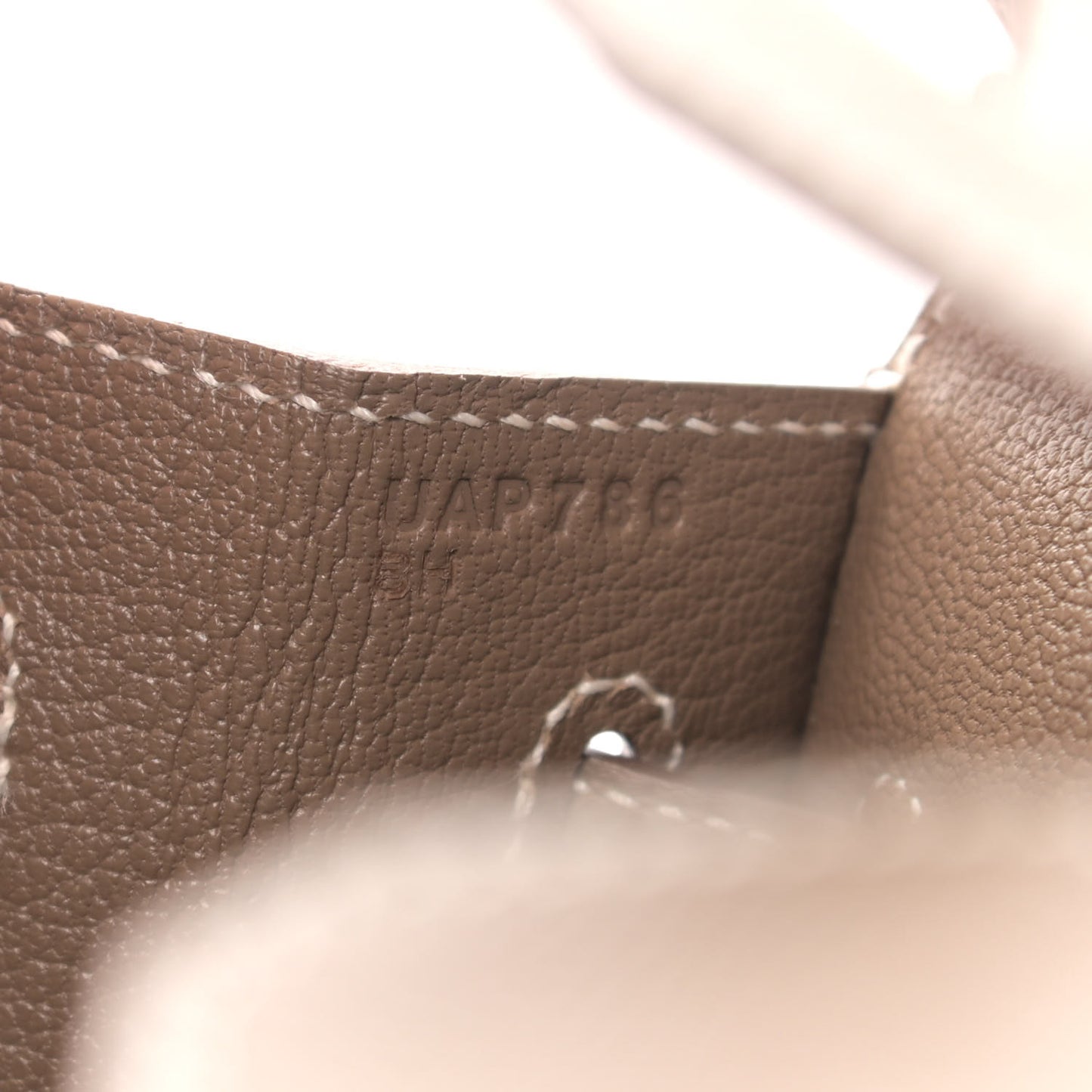 Epsom Birkin Sellier 25 Etoupe