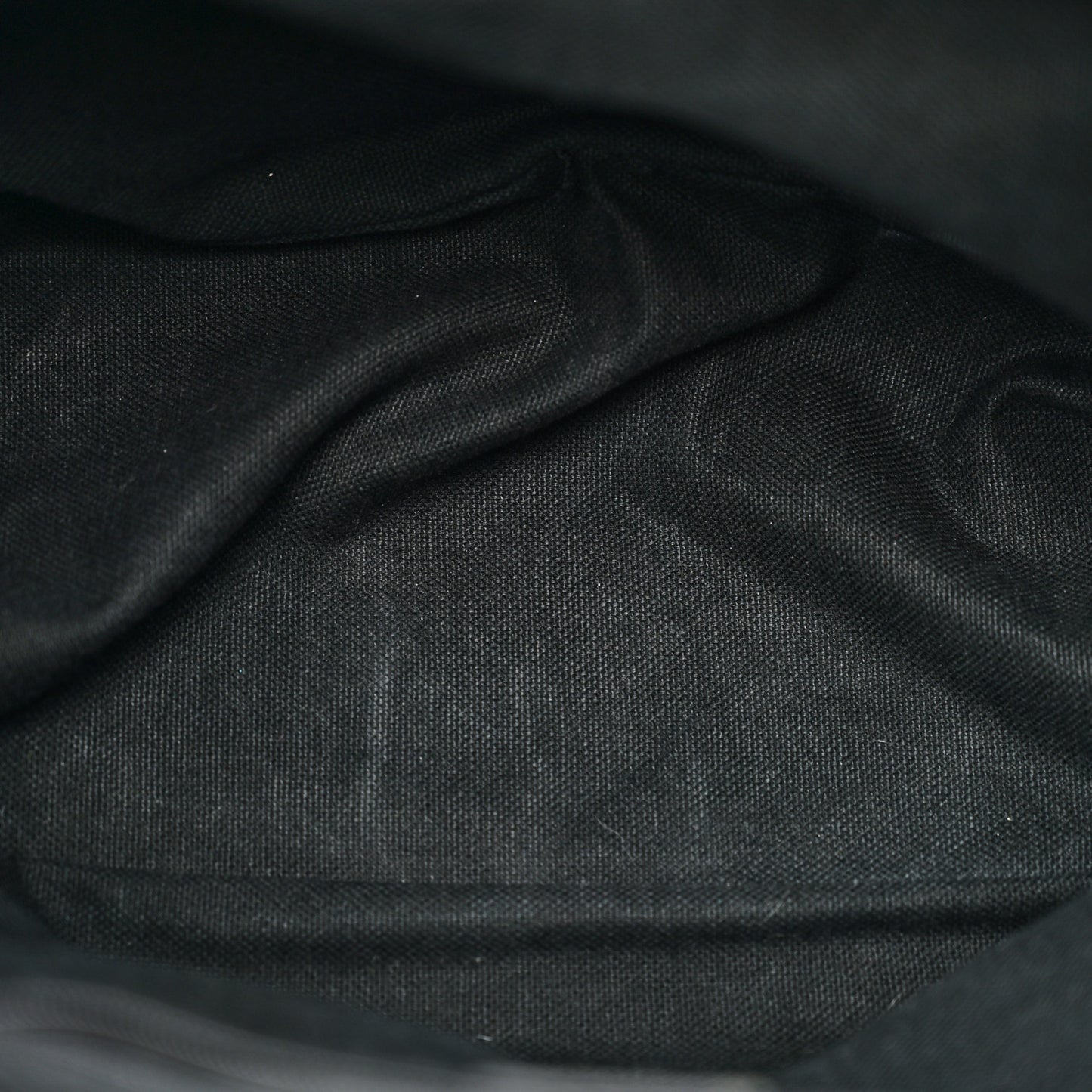 House Check Drawstring Backpack Black