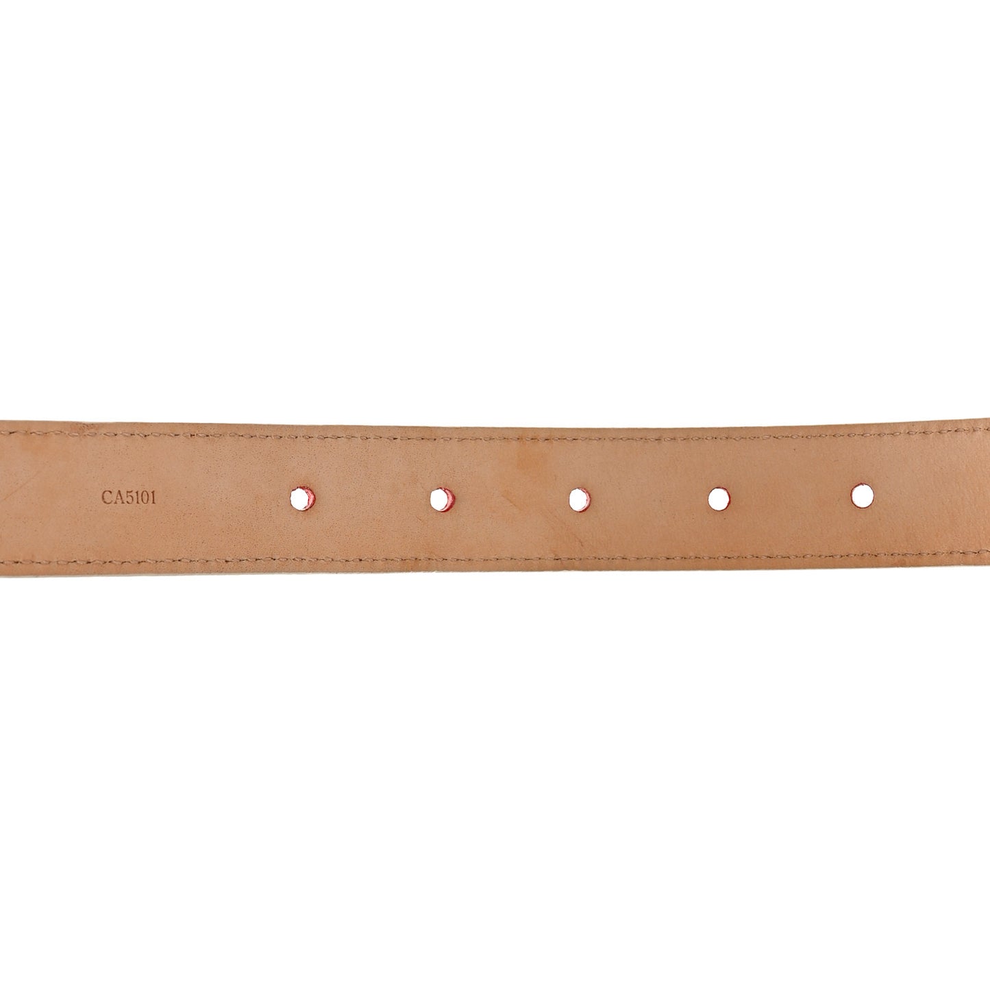 Monogram Multicolor Belt 80 32 White Red