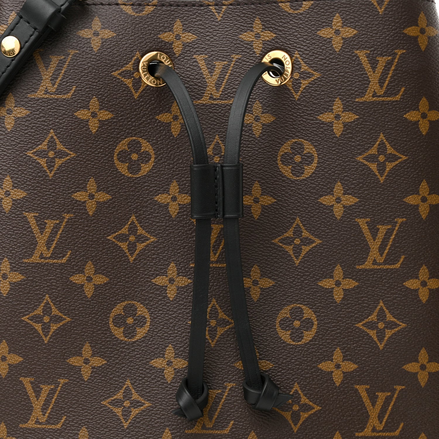 Louis Vuitton Monogram Neonoe MM Black 7 of 12