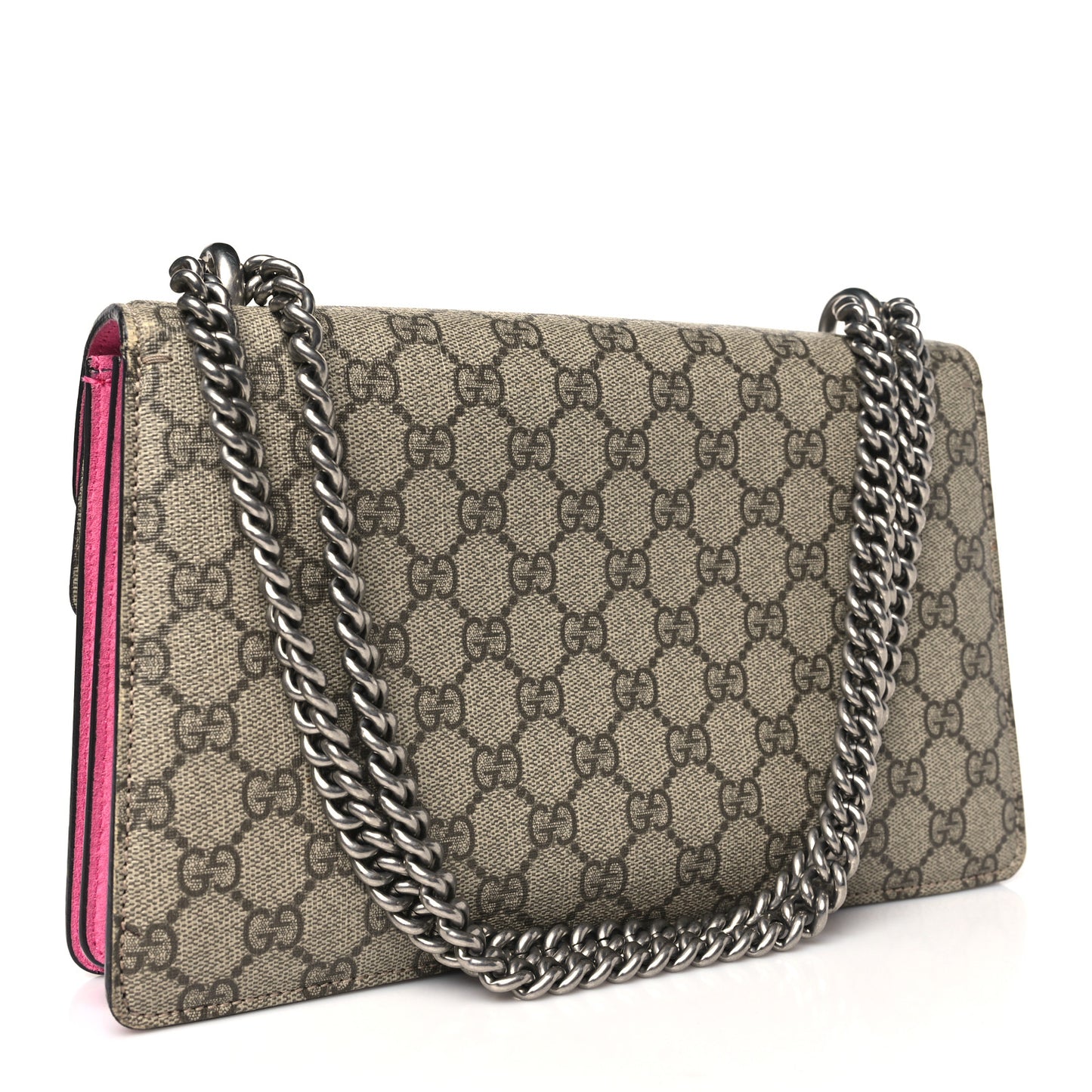 GG Supreme Monogram Small Dionysus Shoulder Bag Pink