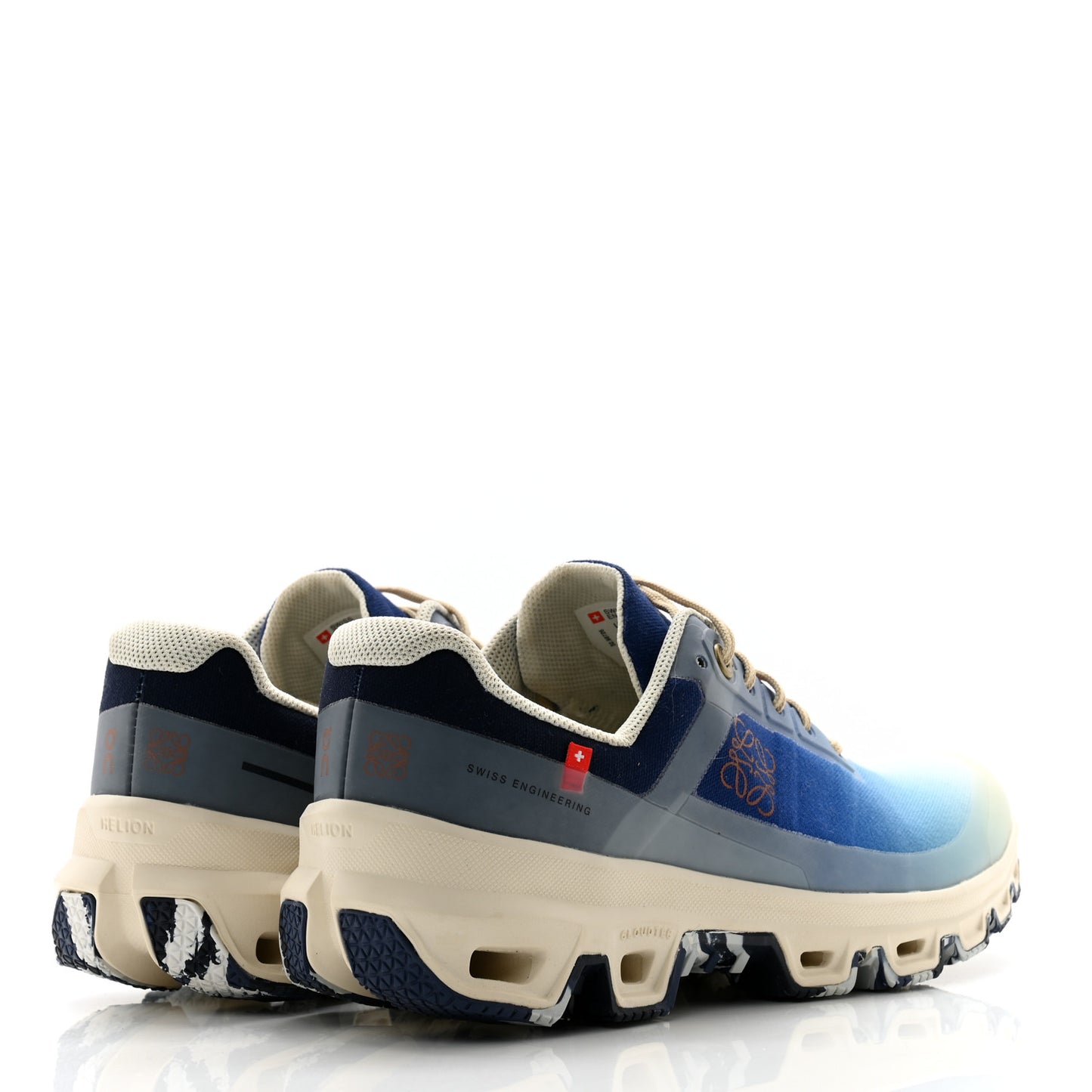 X ON Canvas Mesh Cloudventure Sneakers 37 Gradient Blue
