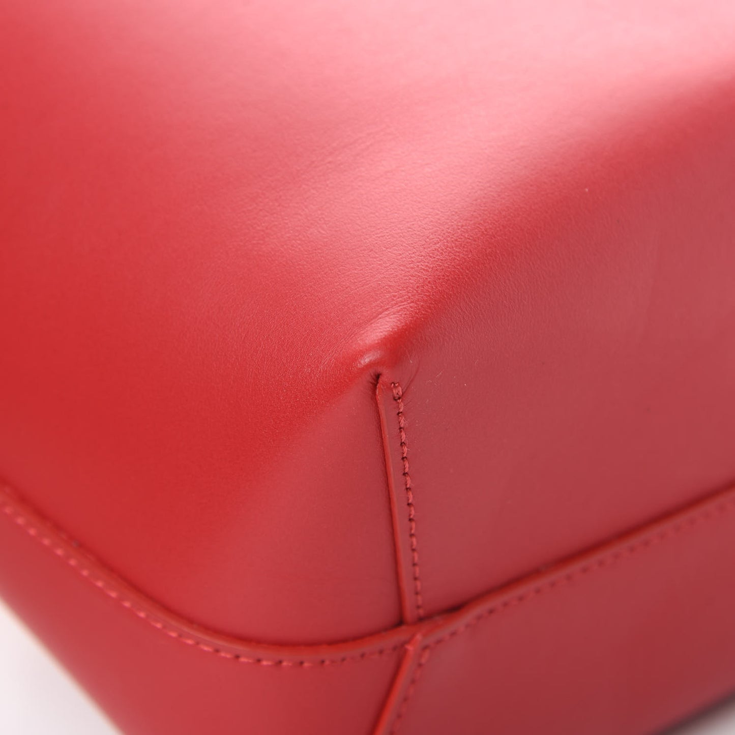 Calfskin Mini Bucket Bag Flamma