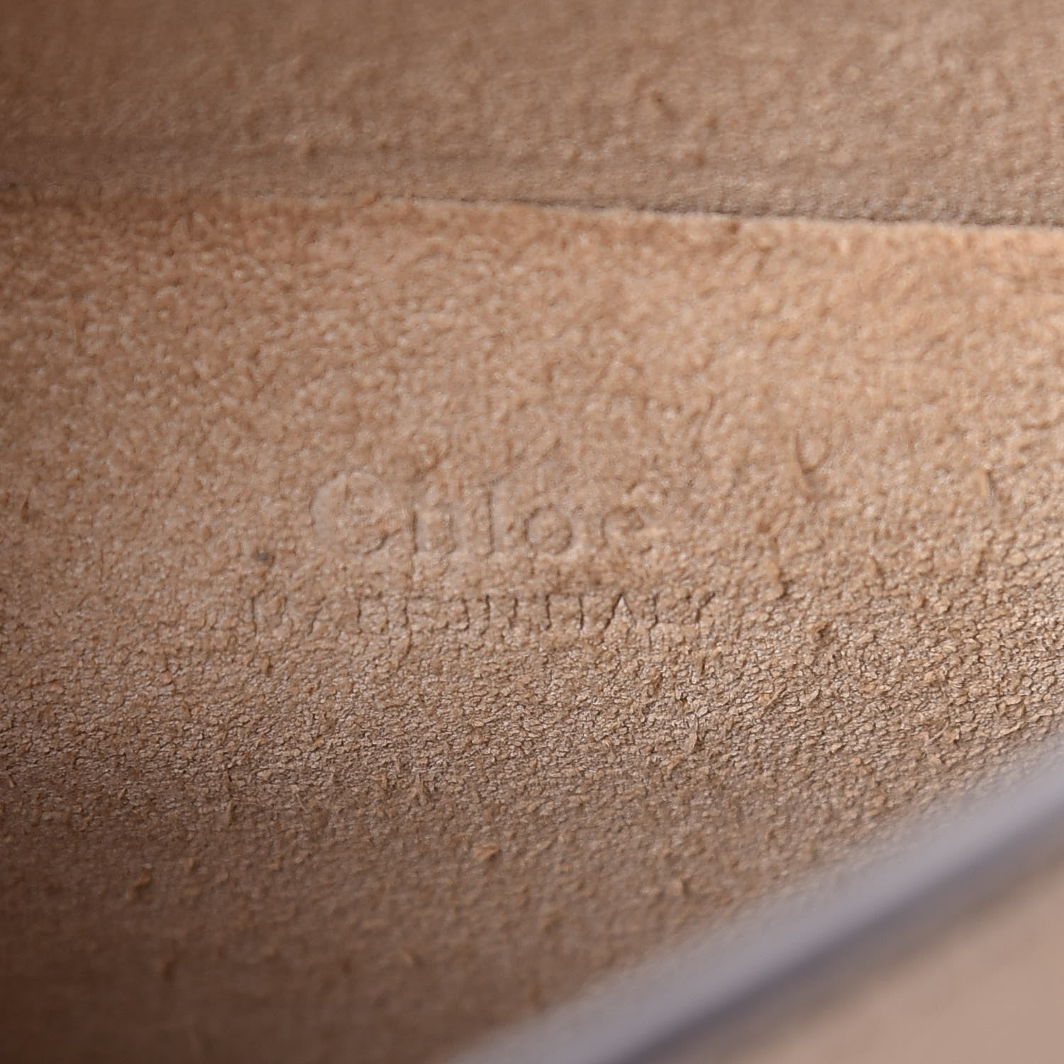 Chloe Calfskin Suede Small Nile Bracelet Bag Motty Grey 6 of 10