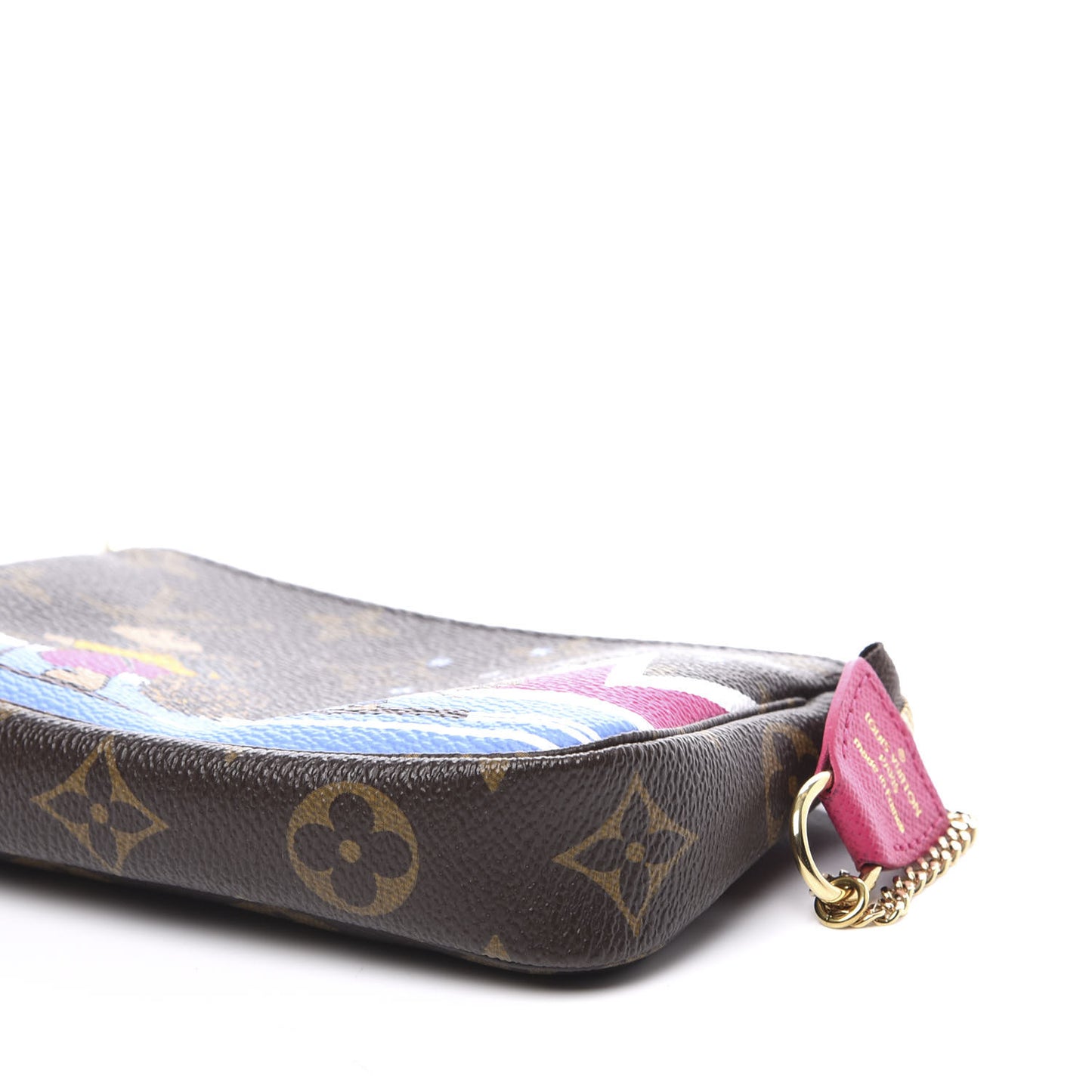 Monogram 2018 Christmas Animation Mini Bears Pochette Accessories