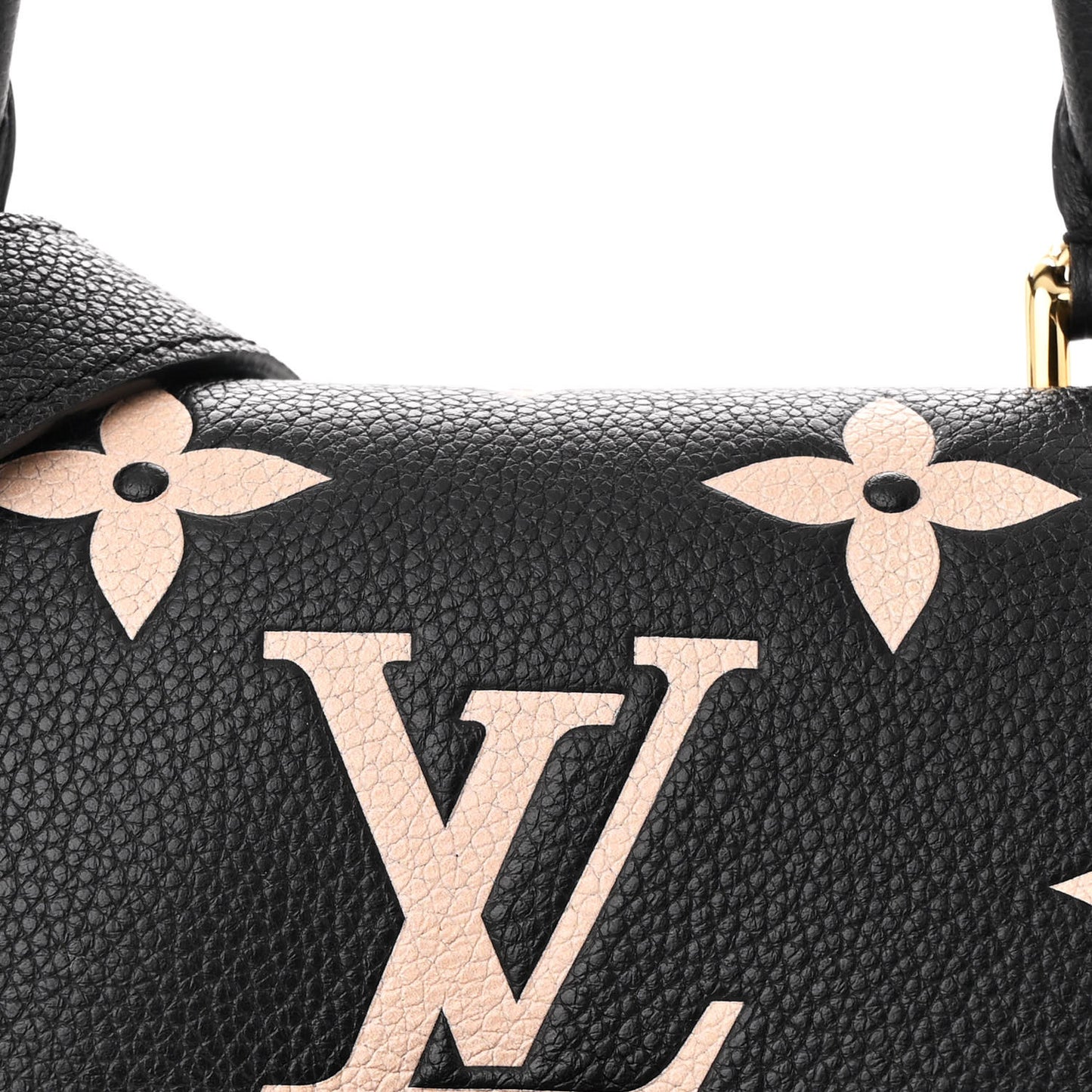 Empreinte Monogram Giant Madeleine BB Black Beige