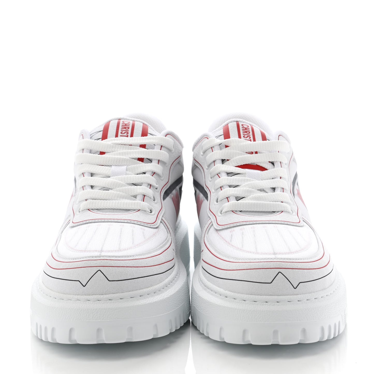 Nylon Mesh Dior Addict D Chess Dioramour Low Top Sneakers 40 White Multicolor