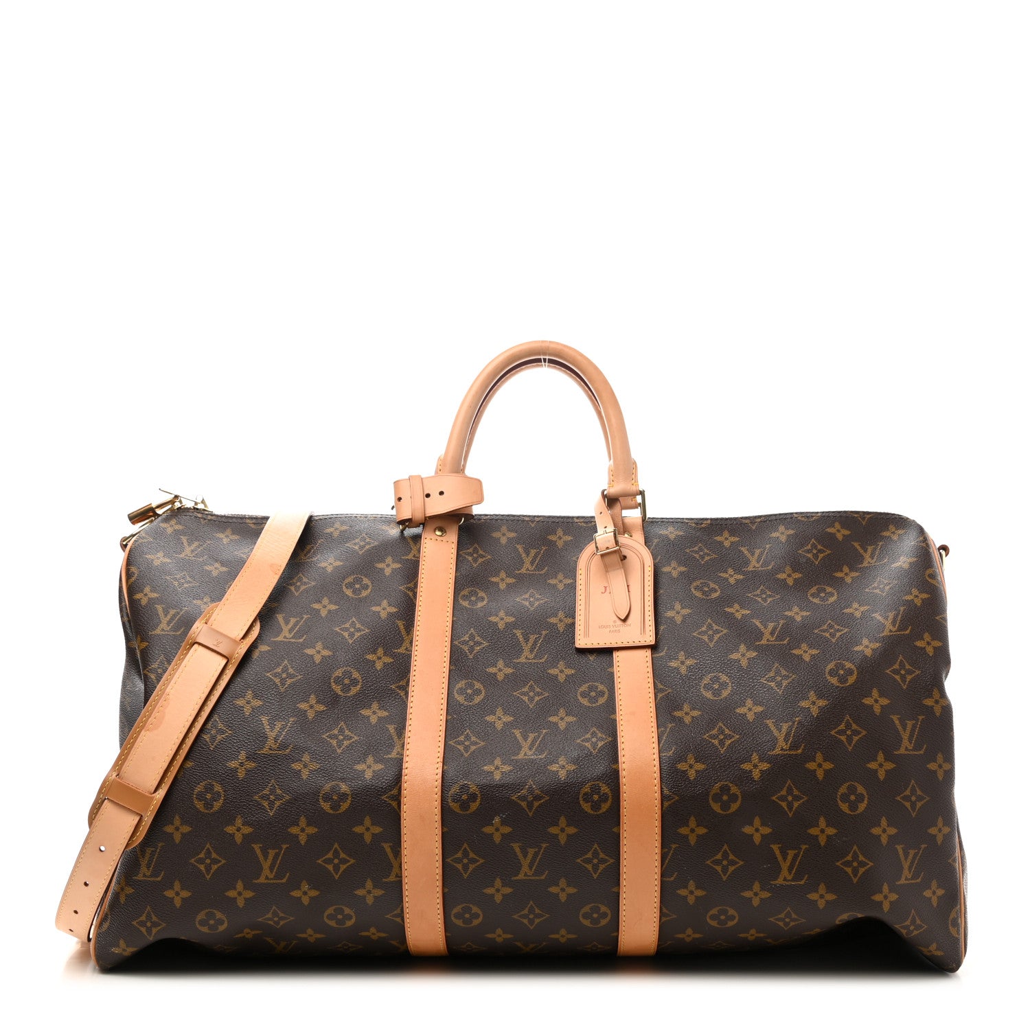 Louis Vuitton Monogram Keepall Bandouliere 55 1 of 23