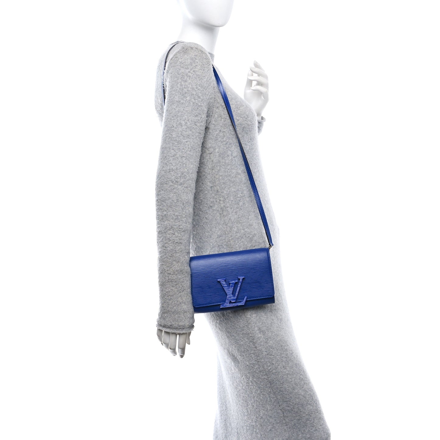 Epi Louise Strap PM Blueberry