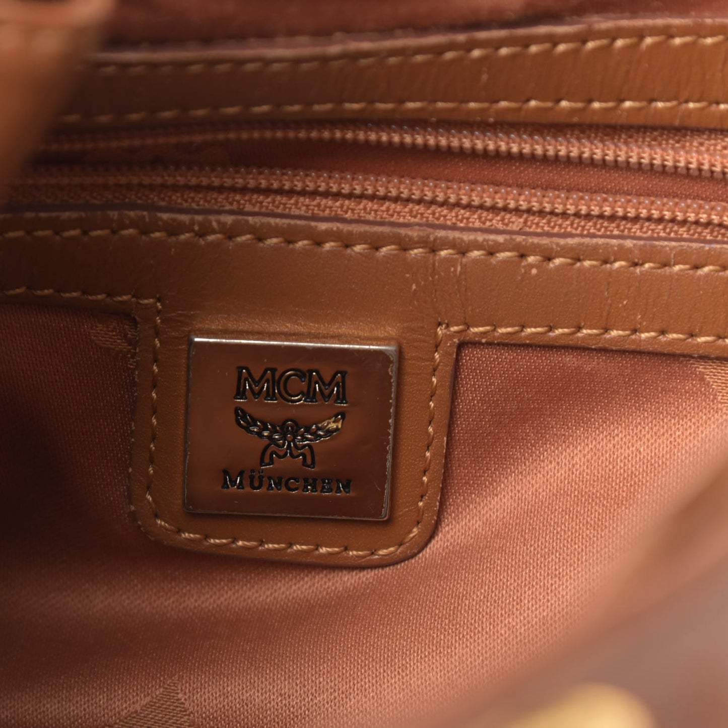 Visetos Essential Drawstring Bucket Bag Cognac