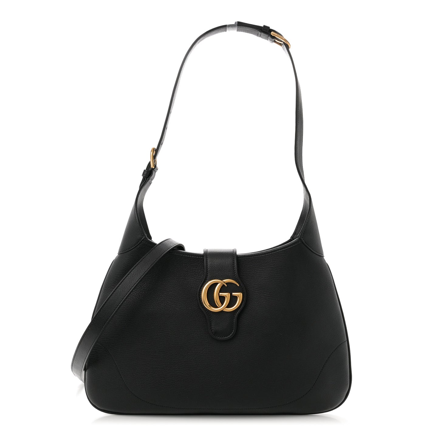 Goatskin Medium Aphrodite Shoulder Bag Black