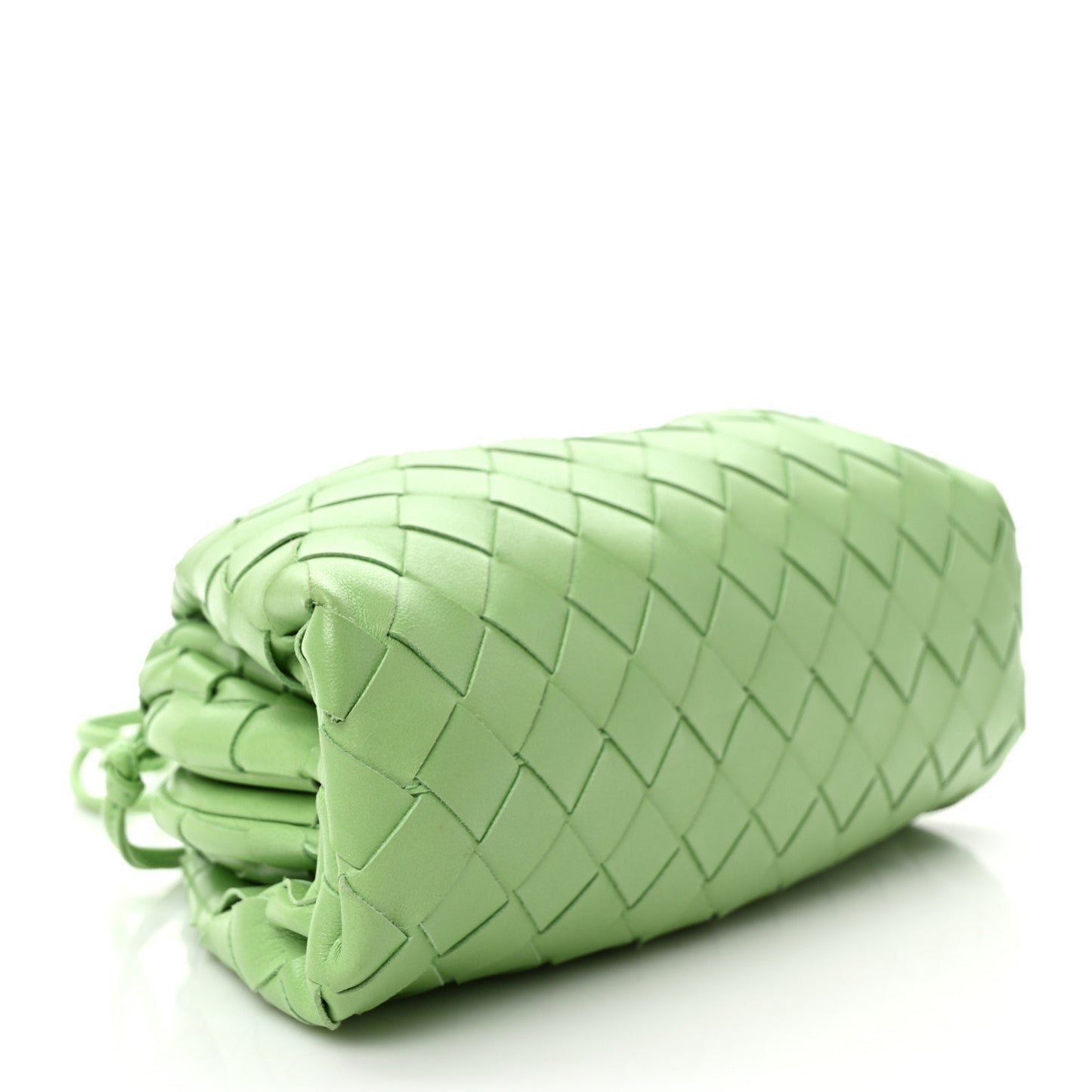 Nappa Intrecciato The Mini Pouch Pistachio