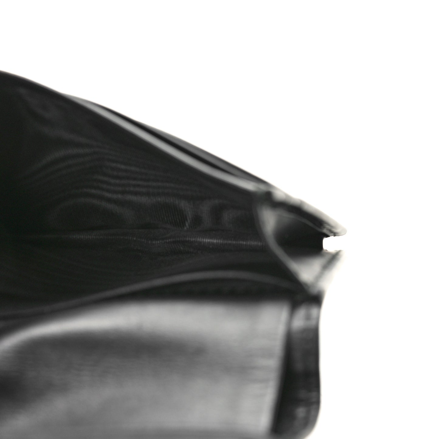 Guccissima Signature Bowy Card Case Wallet Black