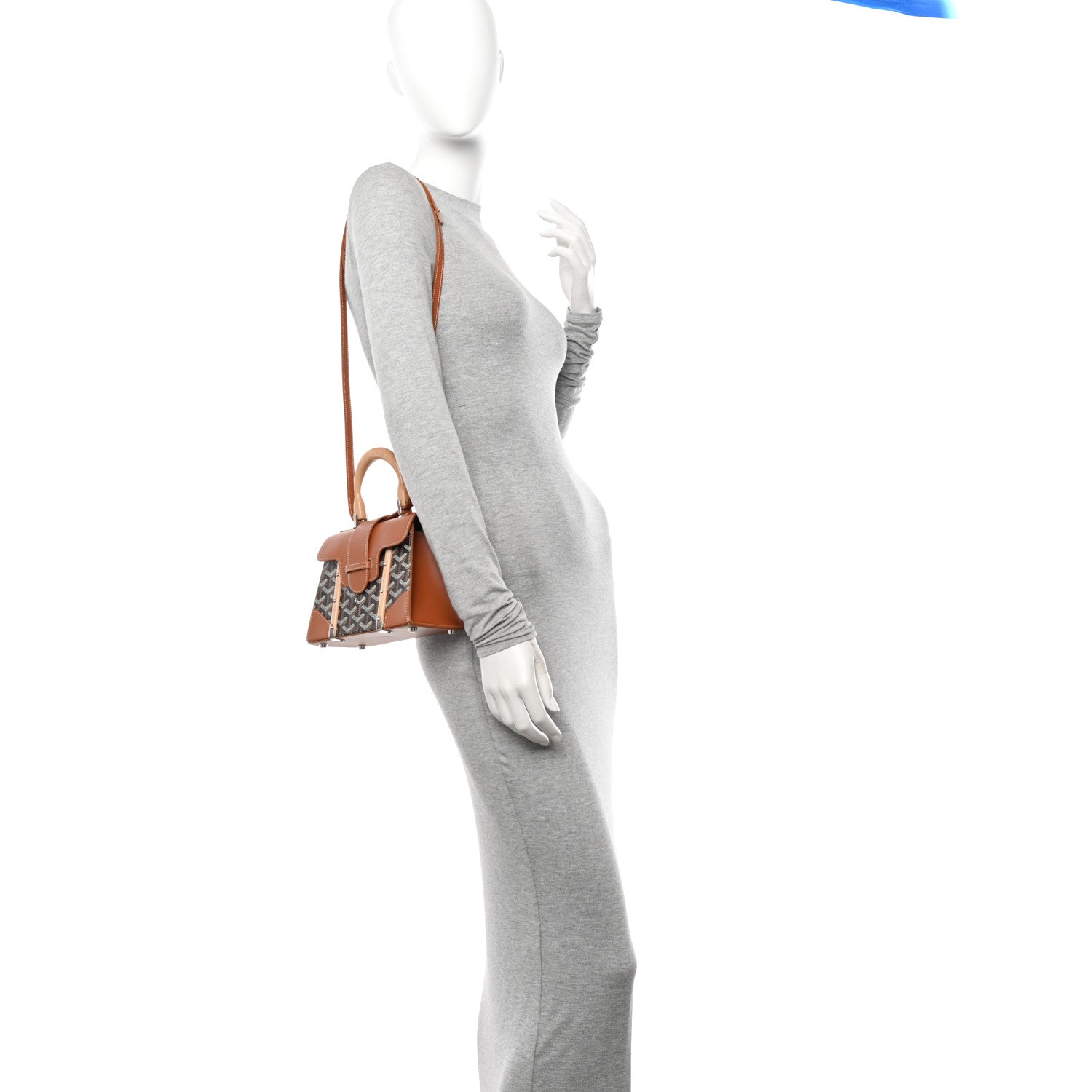 Goyard Goyardine Structure Mini Saigon Black Gold 2 of 11